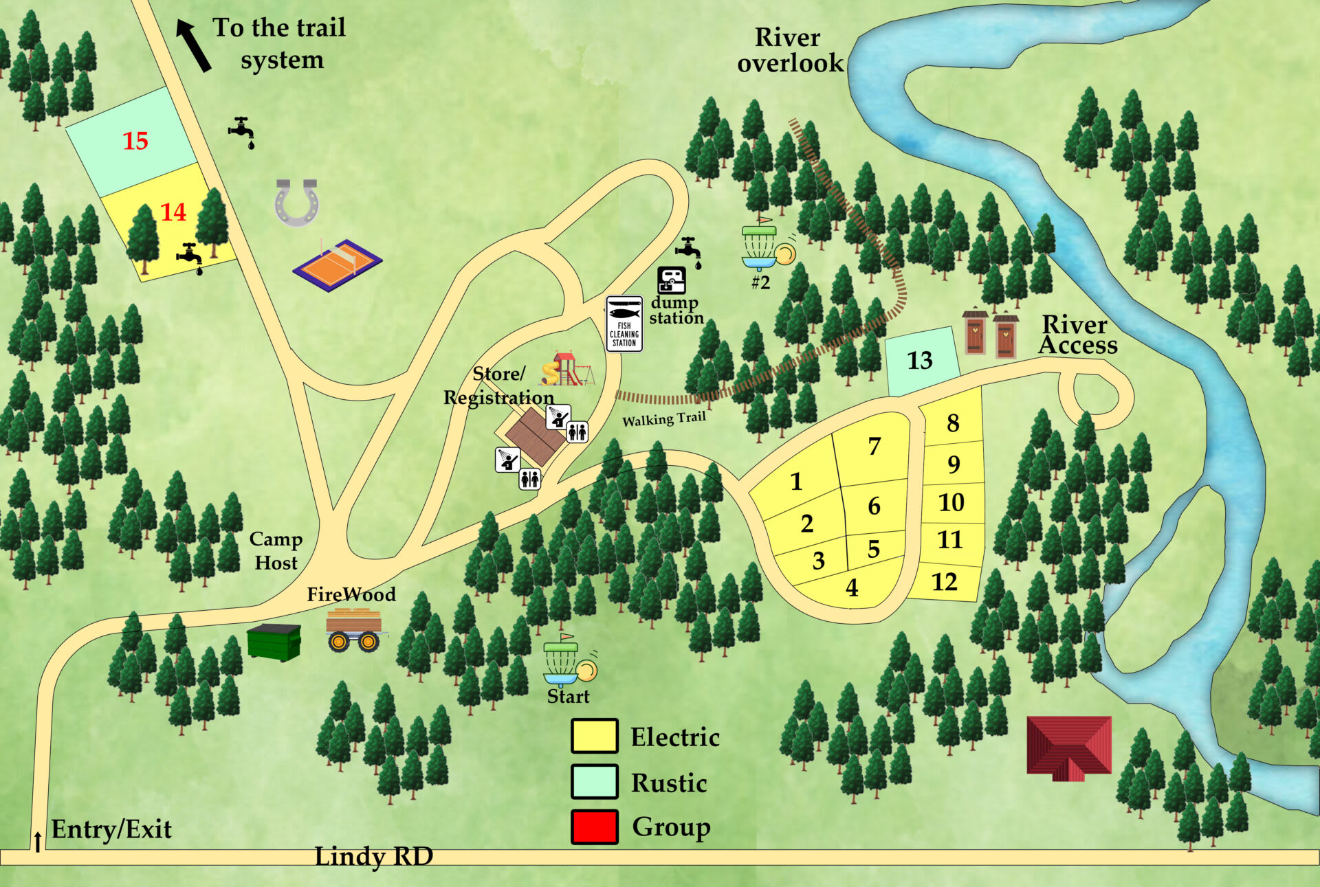 Betsie River Canoes and Campground