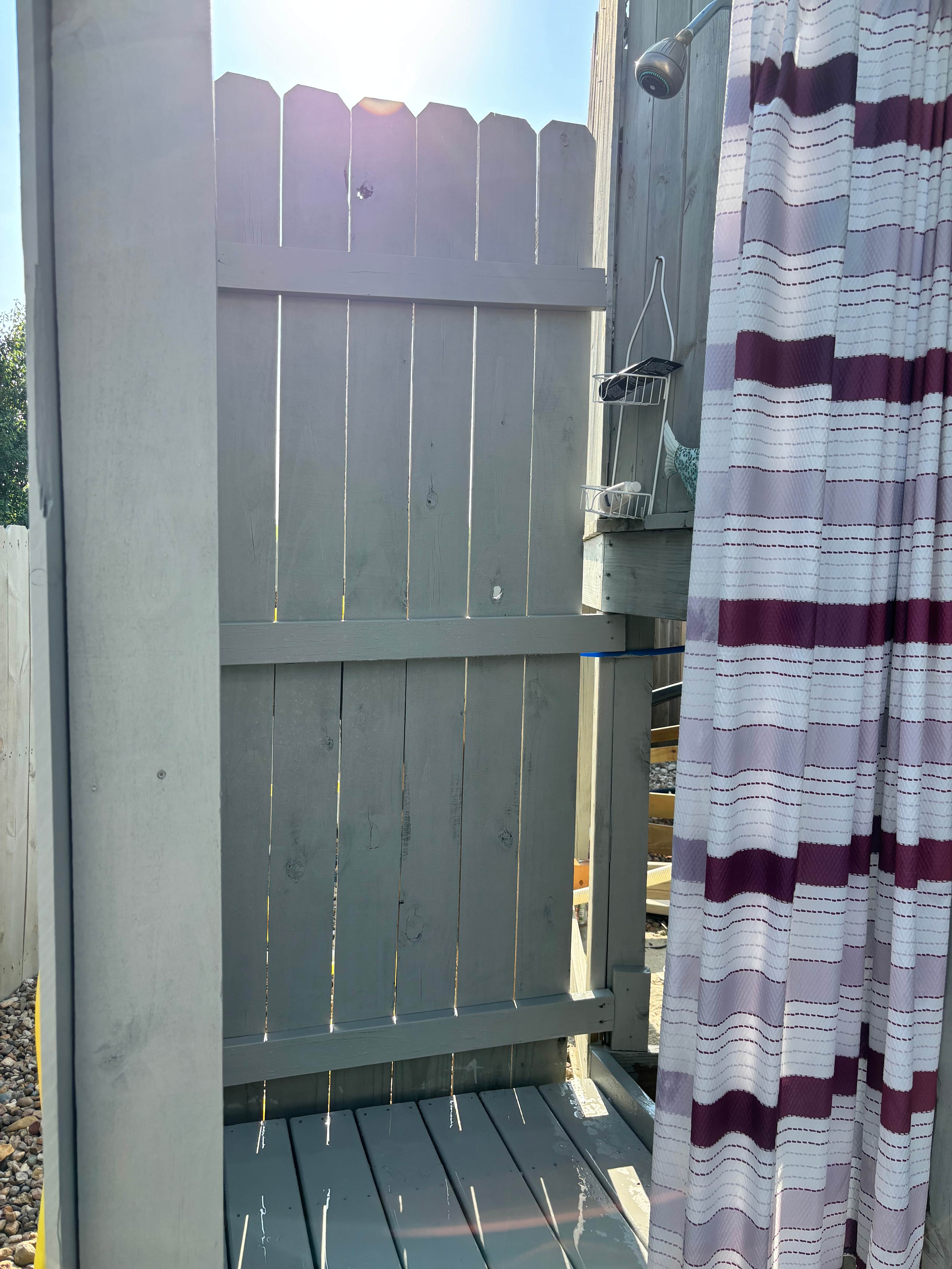 Outdoor shower