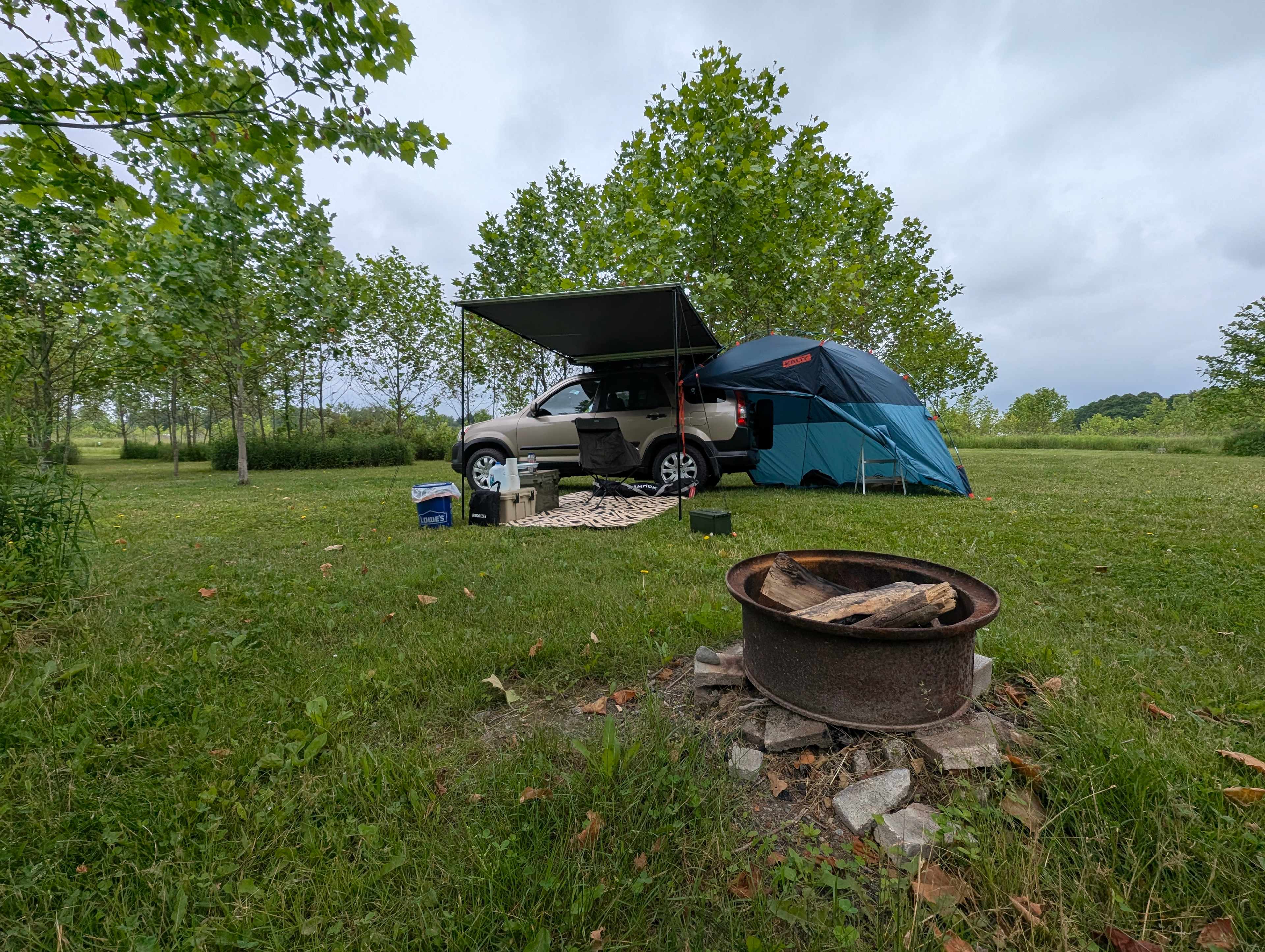 Grins & Pickin's CampFarm