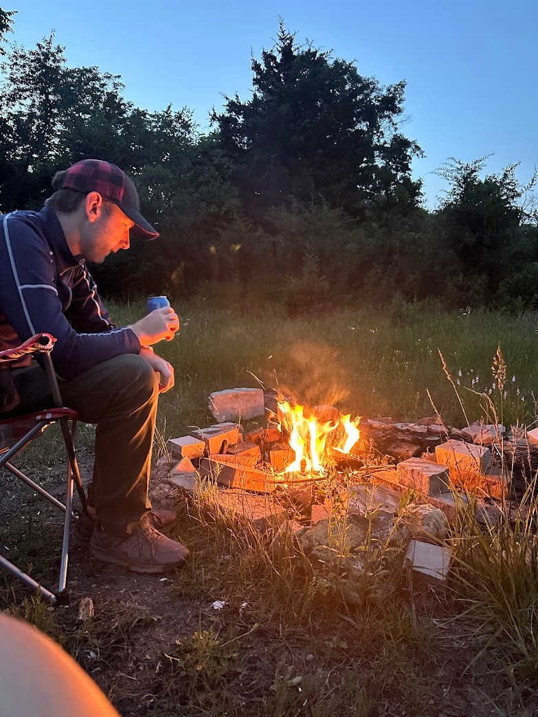 Campfire time! Bring your own wood!