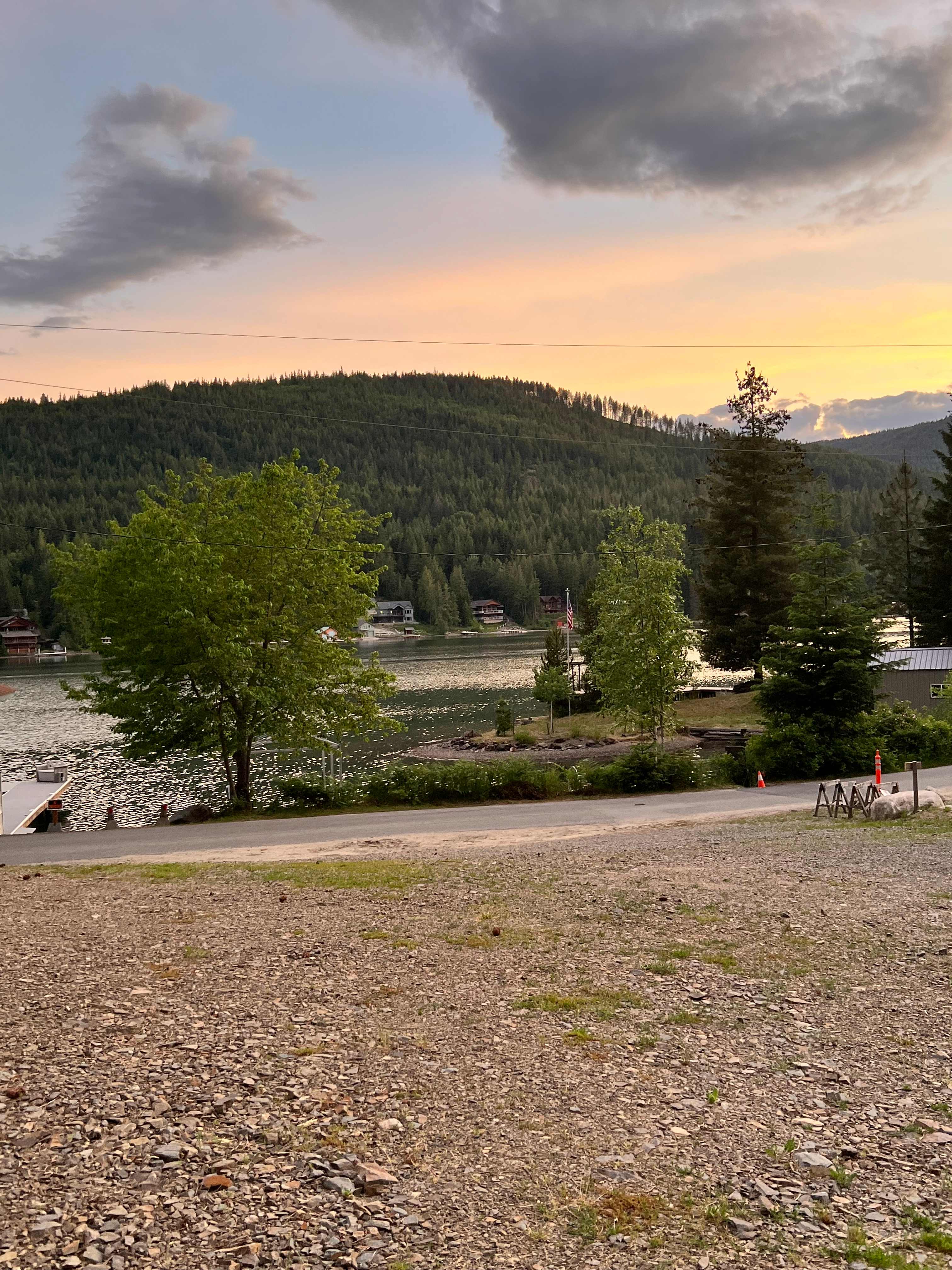 Water Front RV Sites With Dock