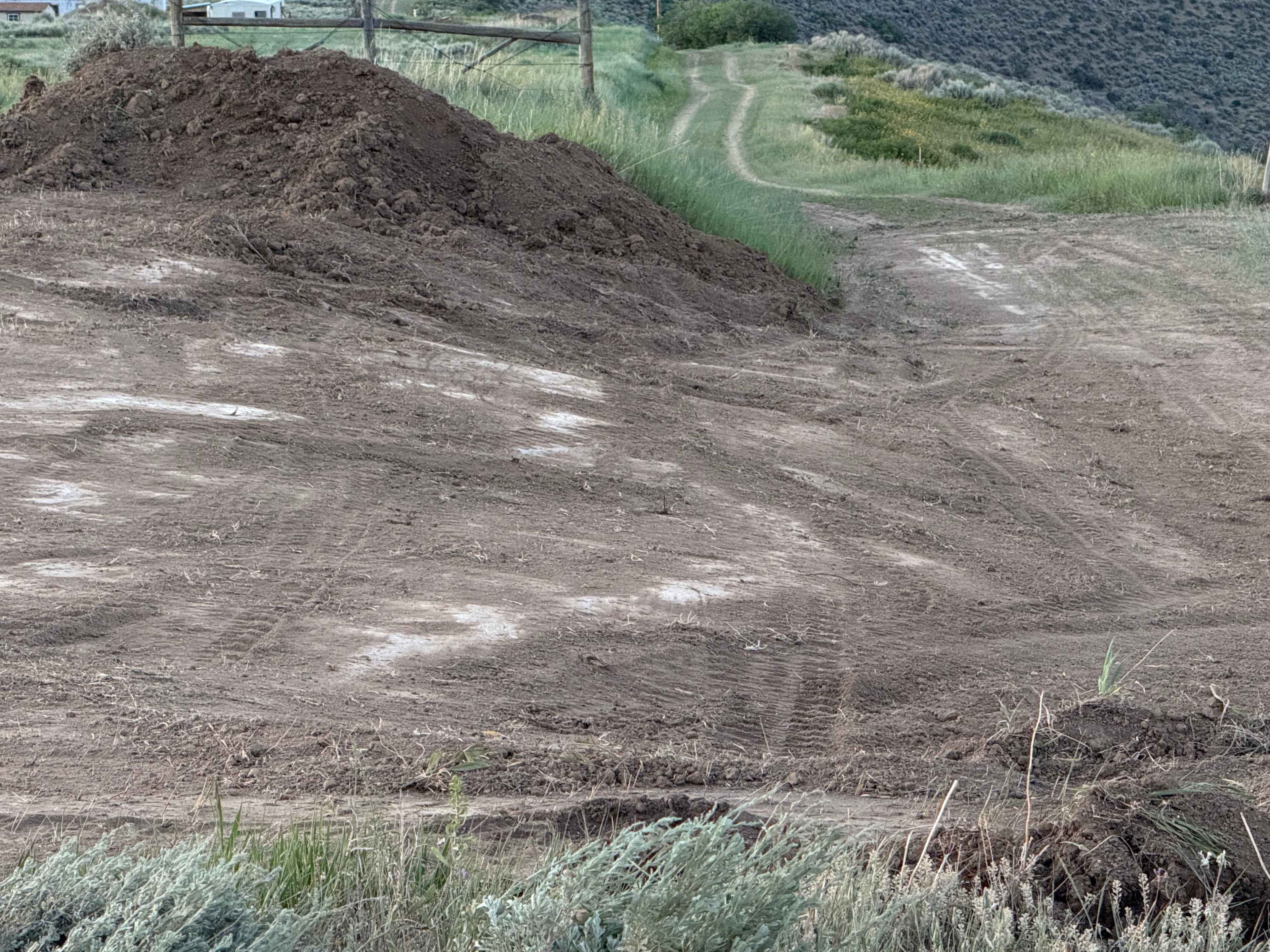 entrance to the site where you’ll set up 


