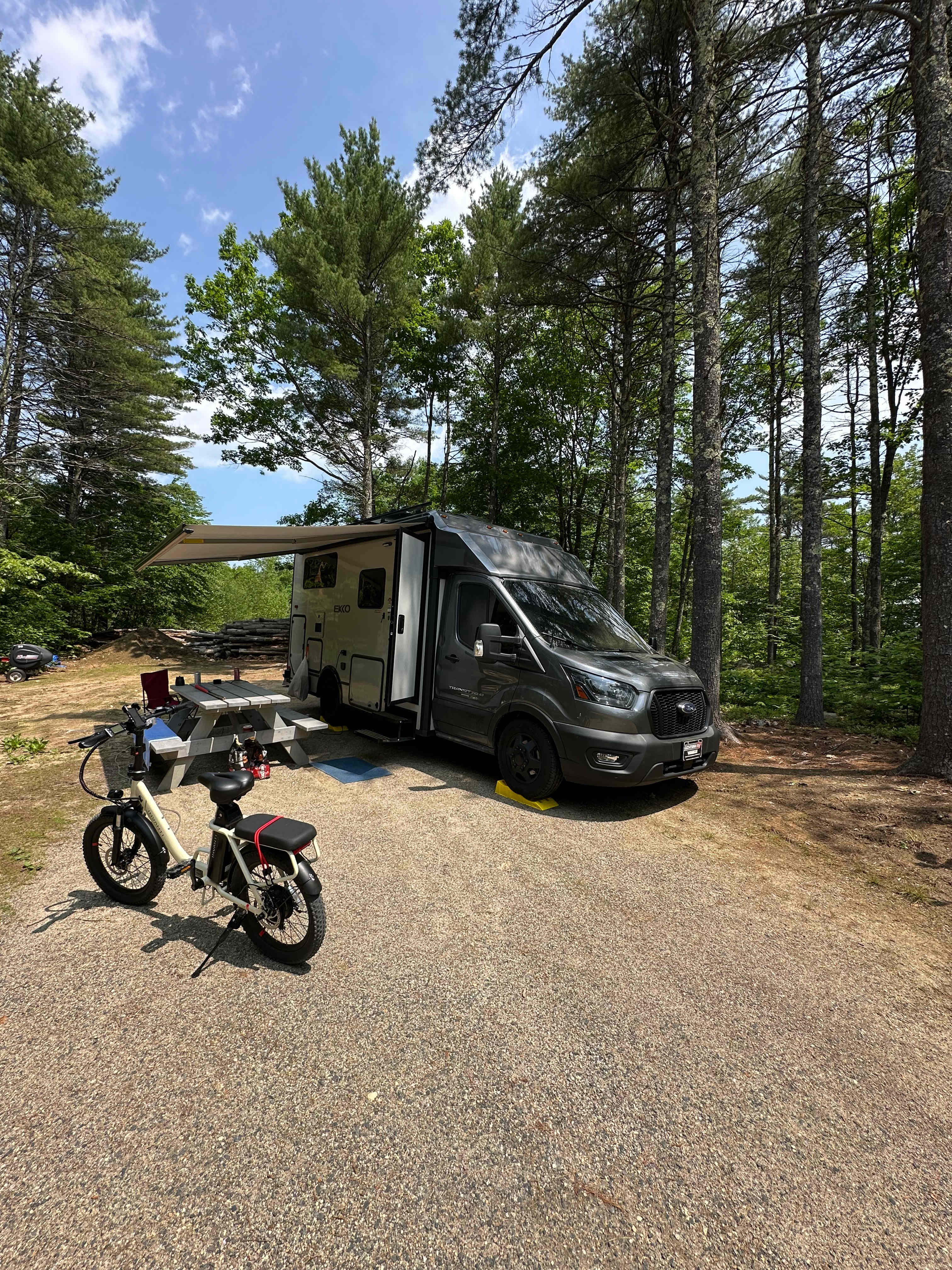 Lots of space and privacy. 
