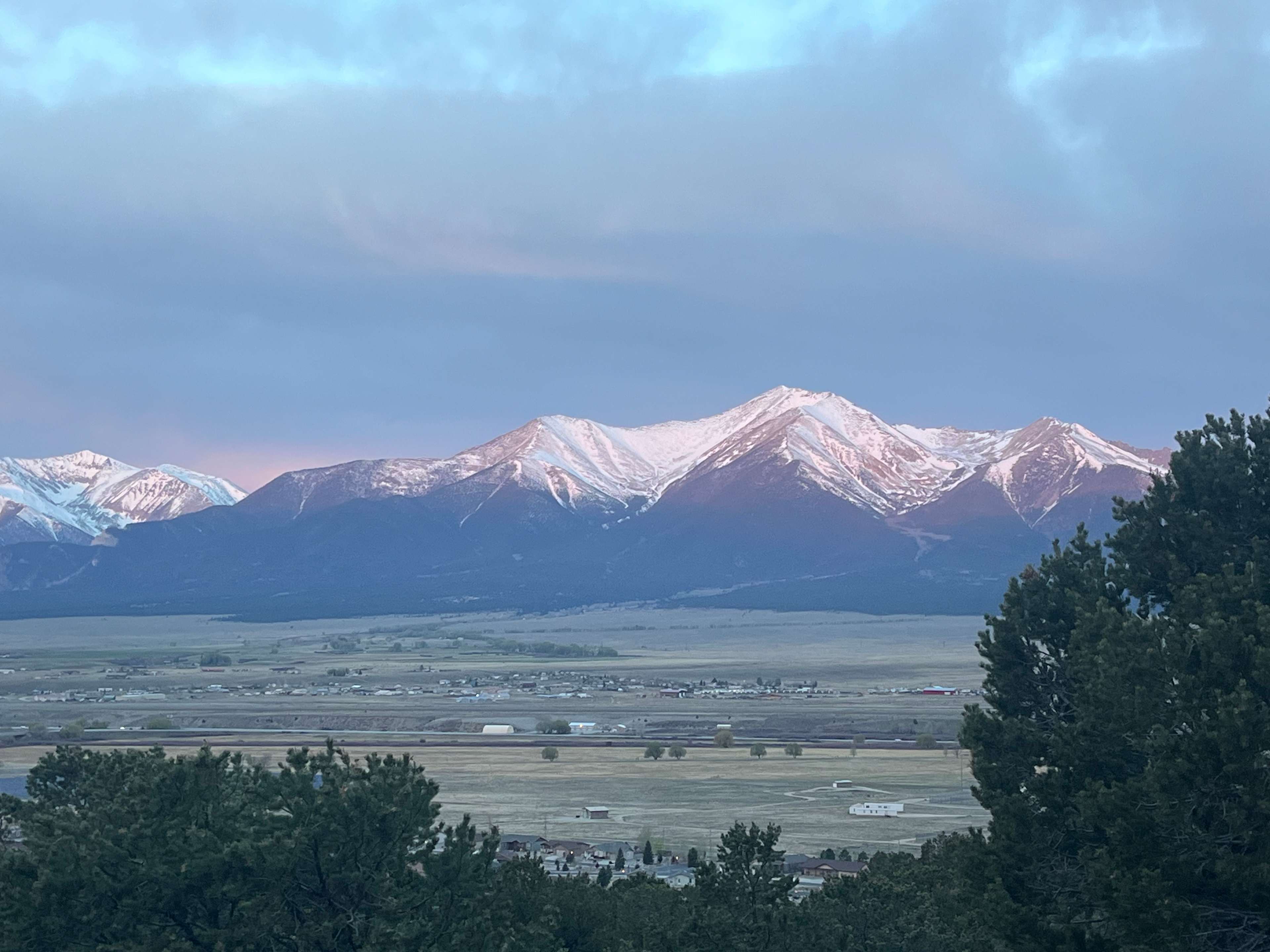 Early sunrises are even better! This photo does not depict how truly inspiring the sunrises are! 