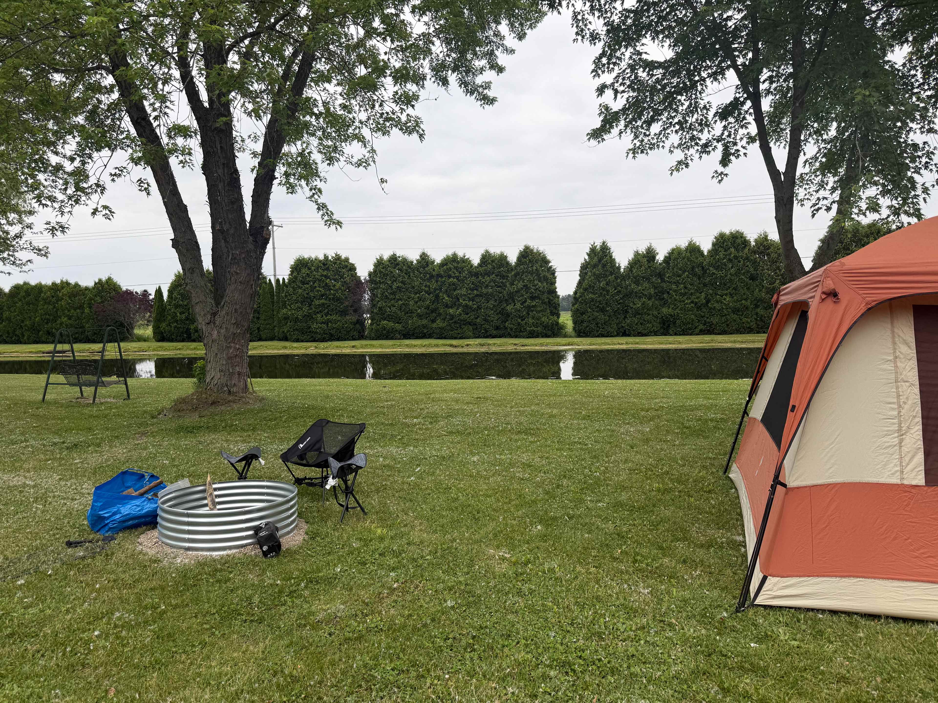 The Once a Pond A Time Campsites
