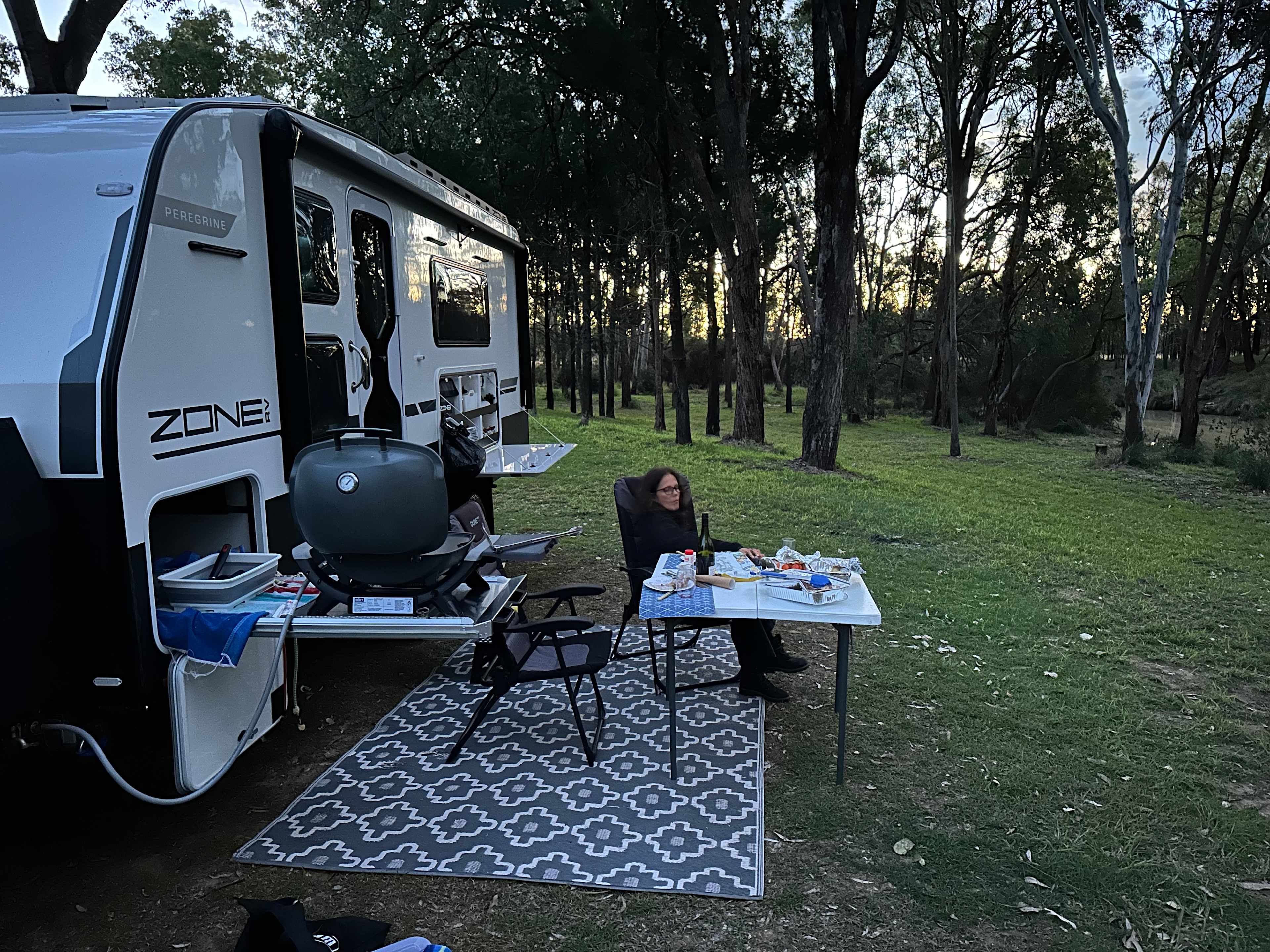 Chilling in…