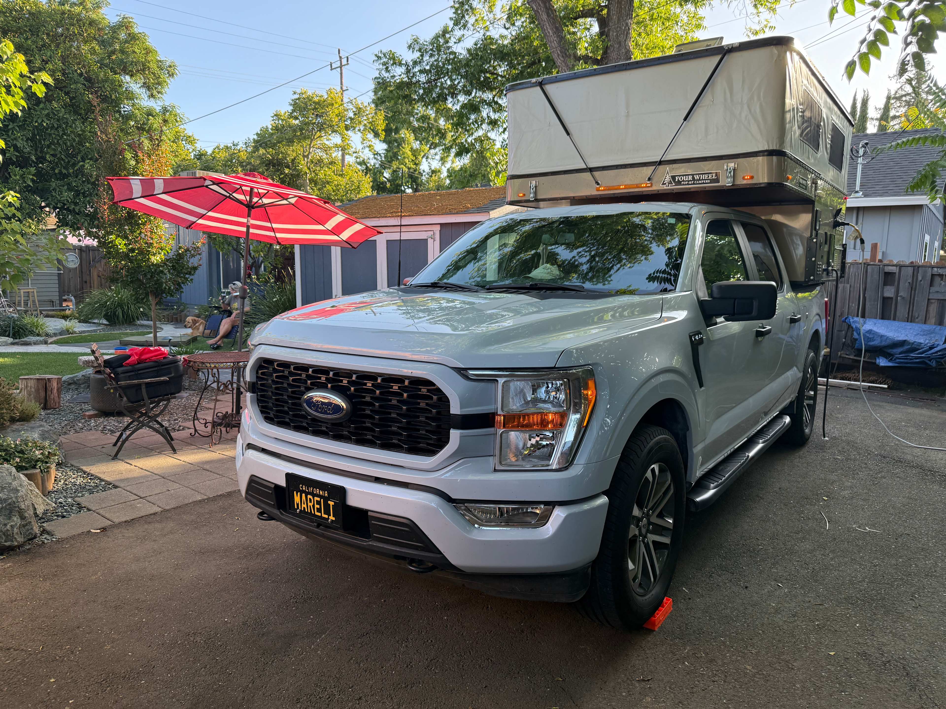 Perfect place to camp overnight in Sacramento 