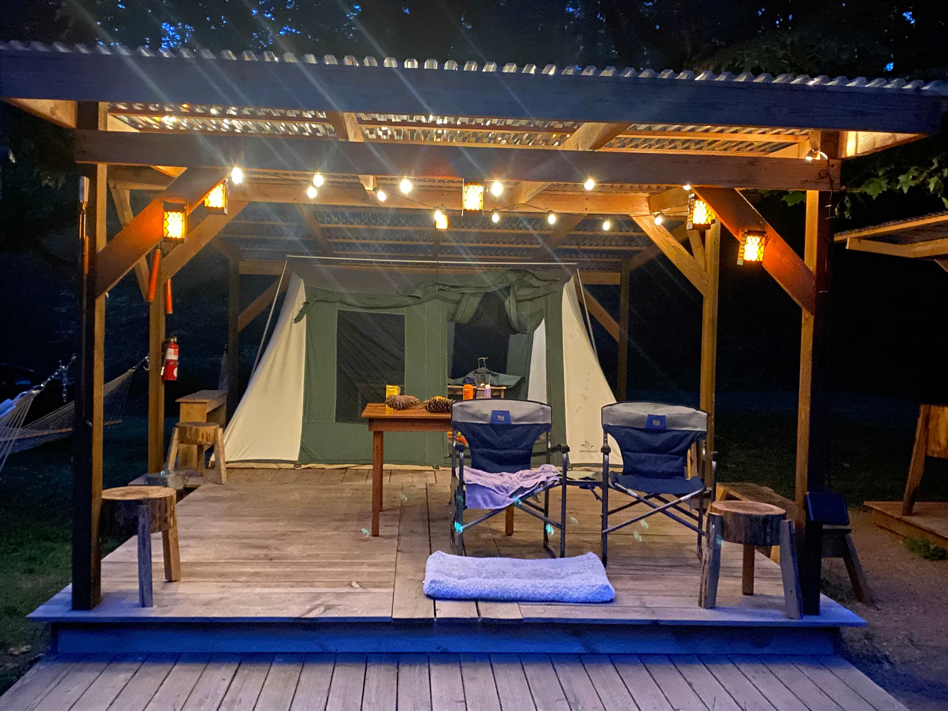 Shelter at Castle Rock Farm