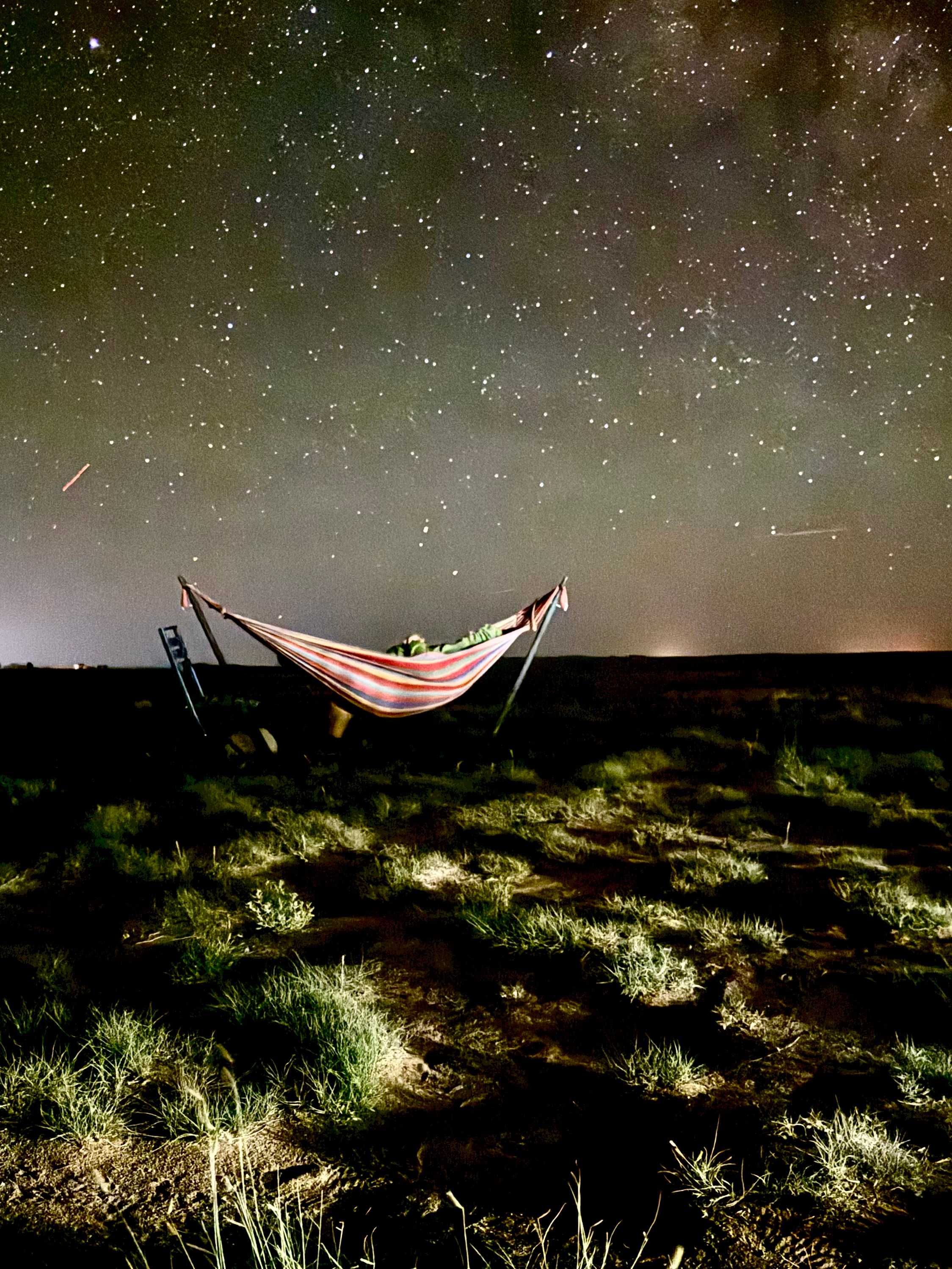 The hammock was heavenly