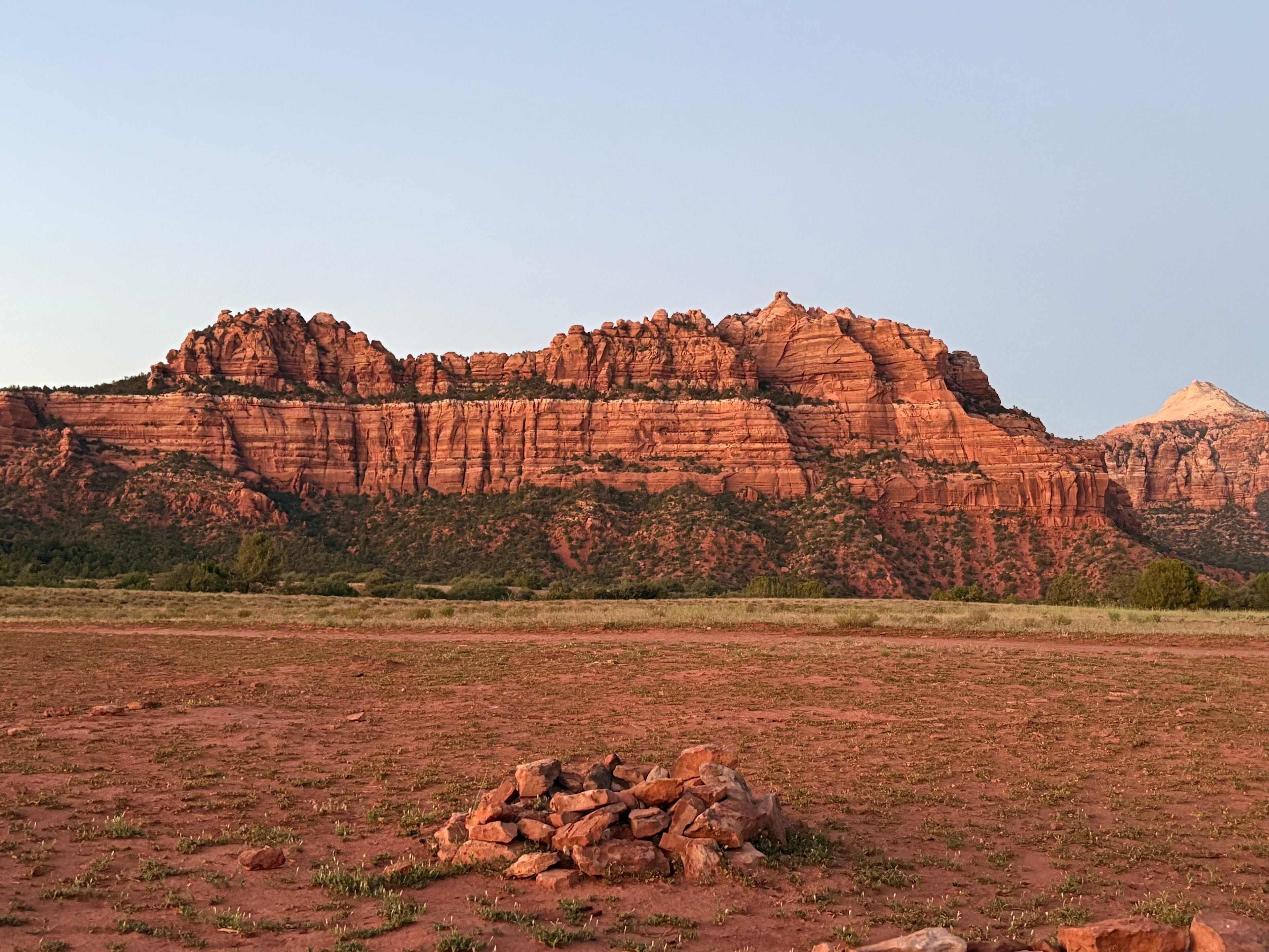 View from my campsite.