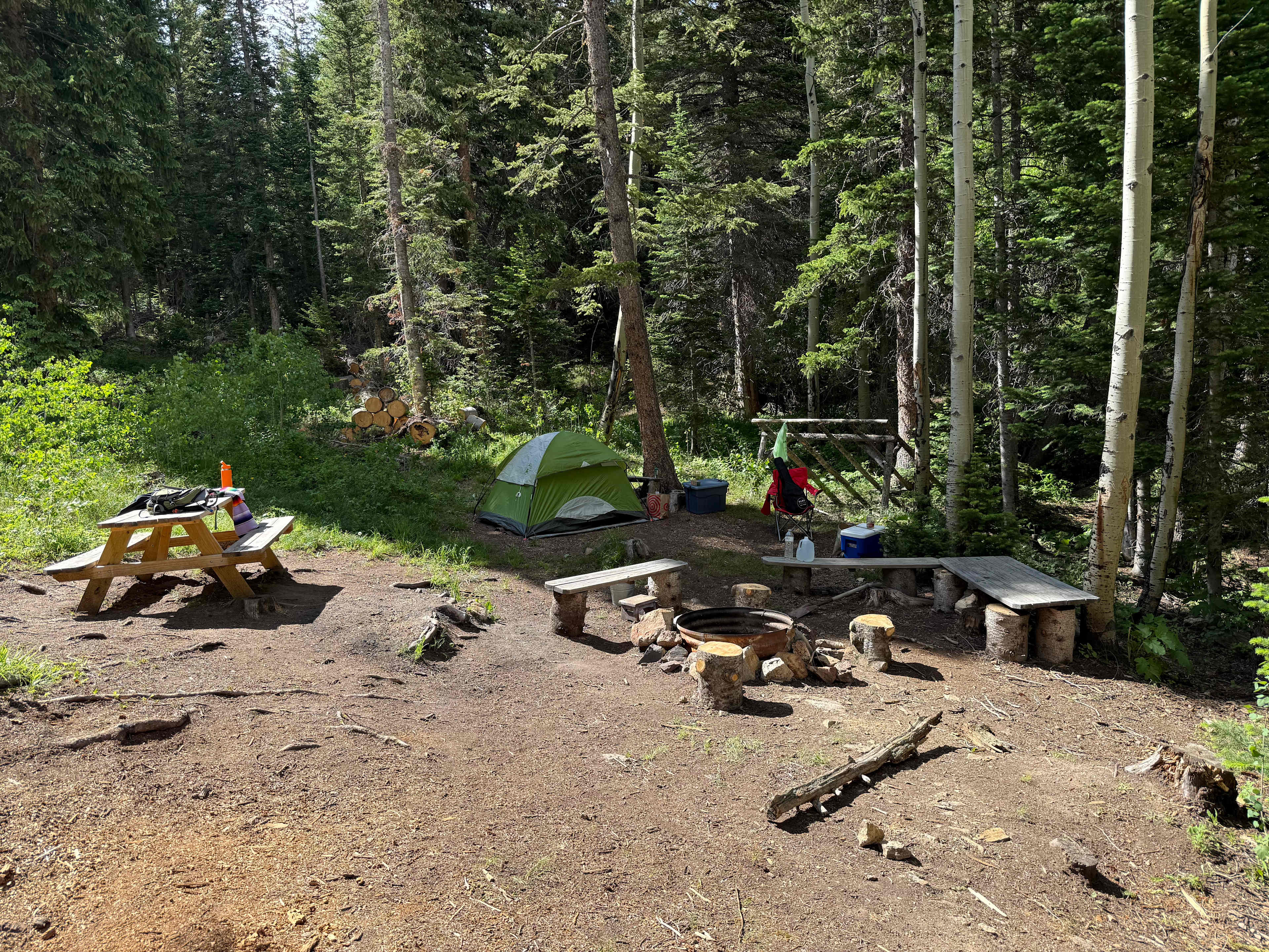 Great time camping 