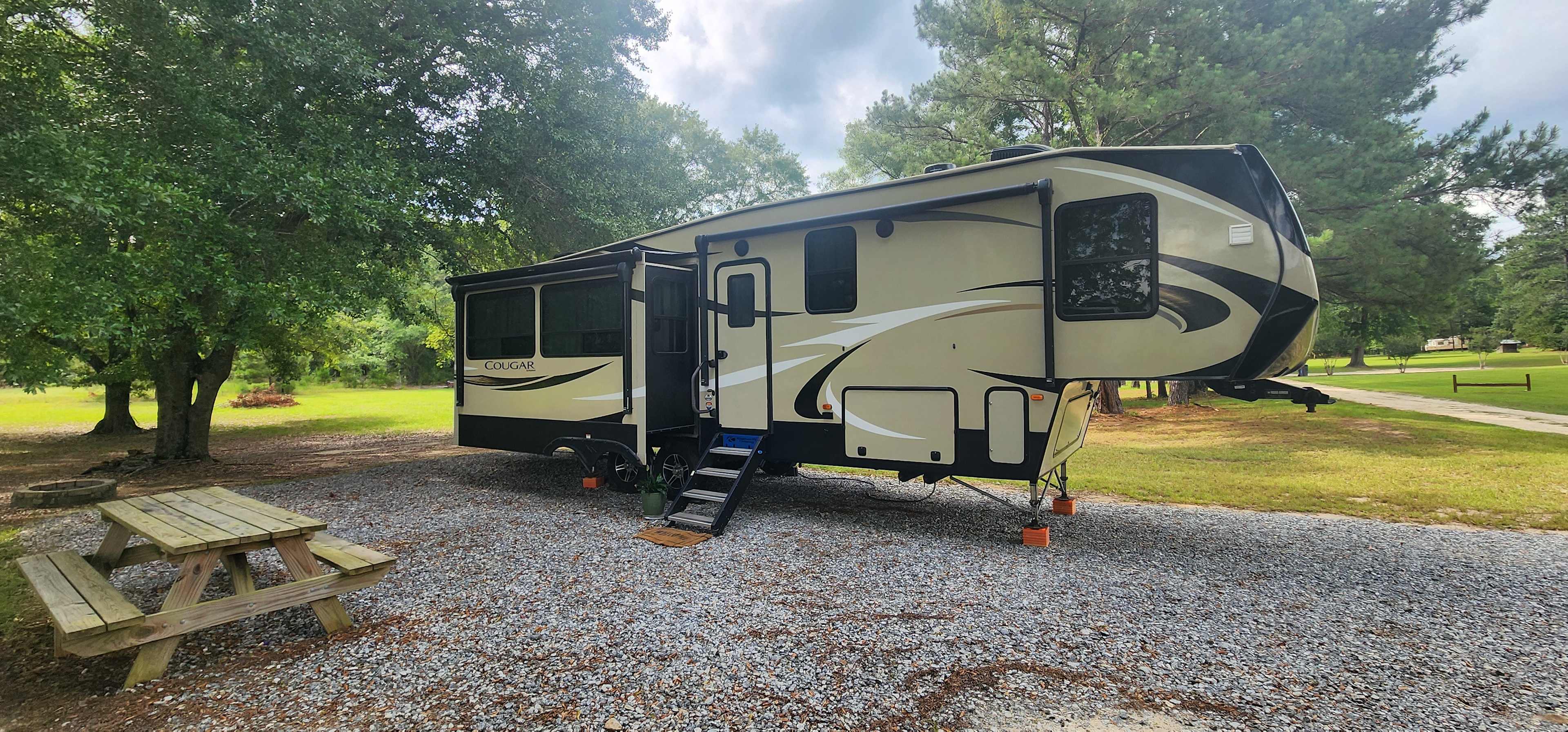 Private RV Site Full Hookup