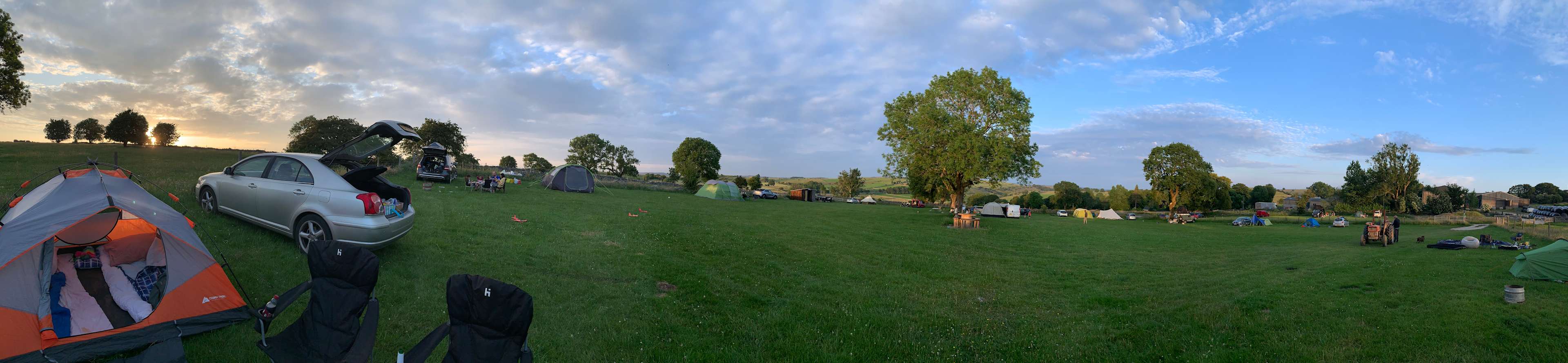 White Peak Camping
