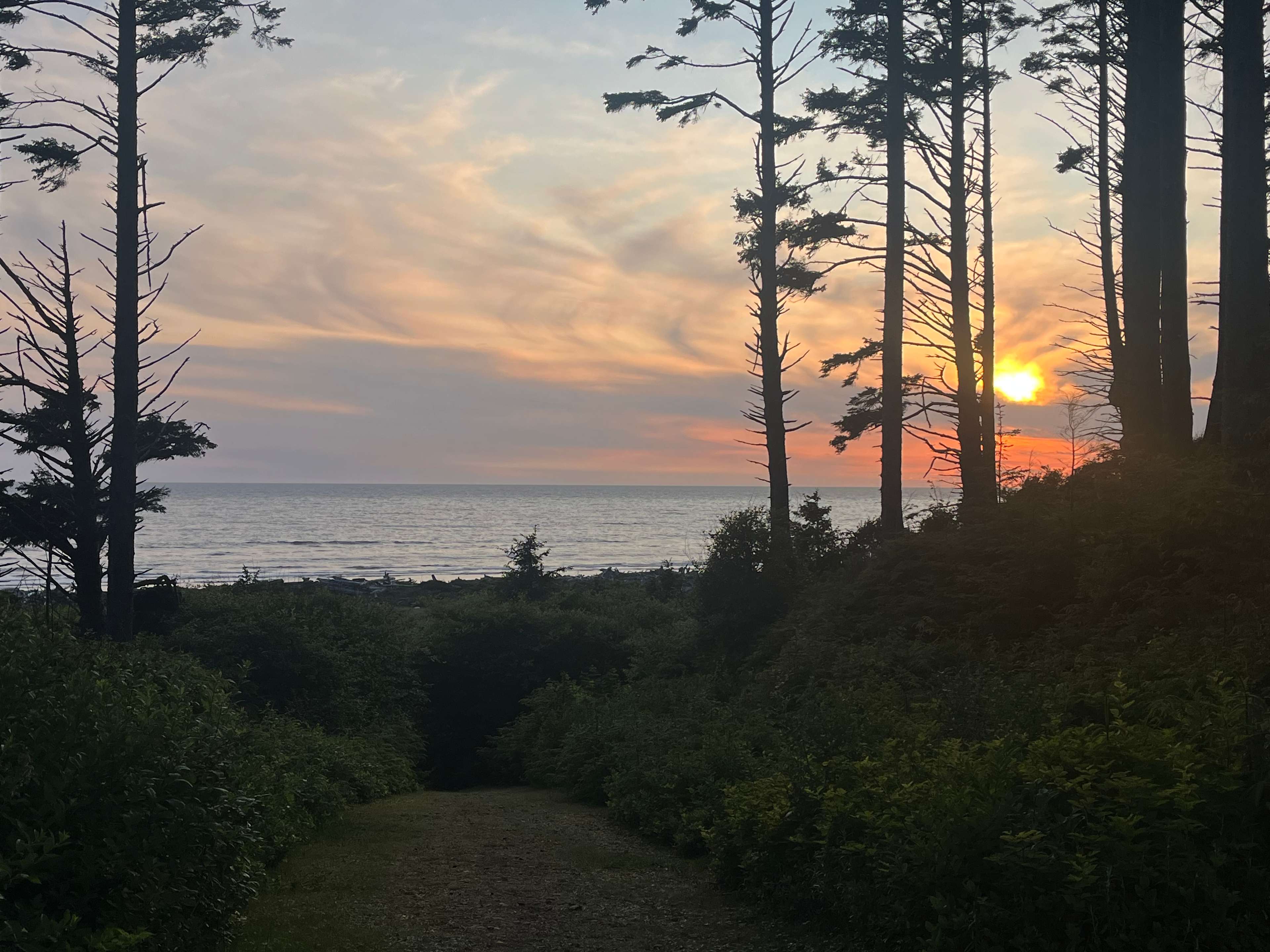 Sunset at Site #5