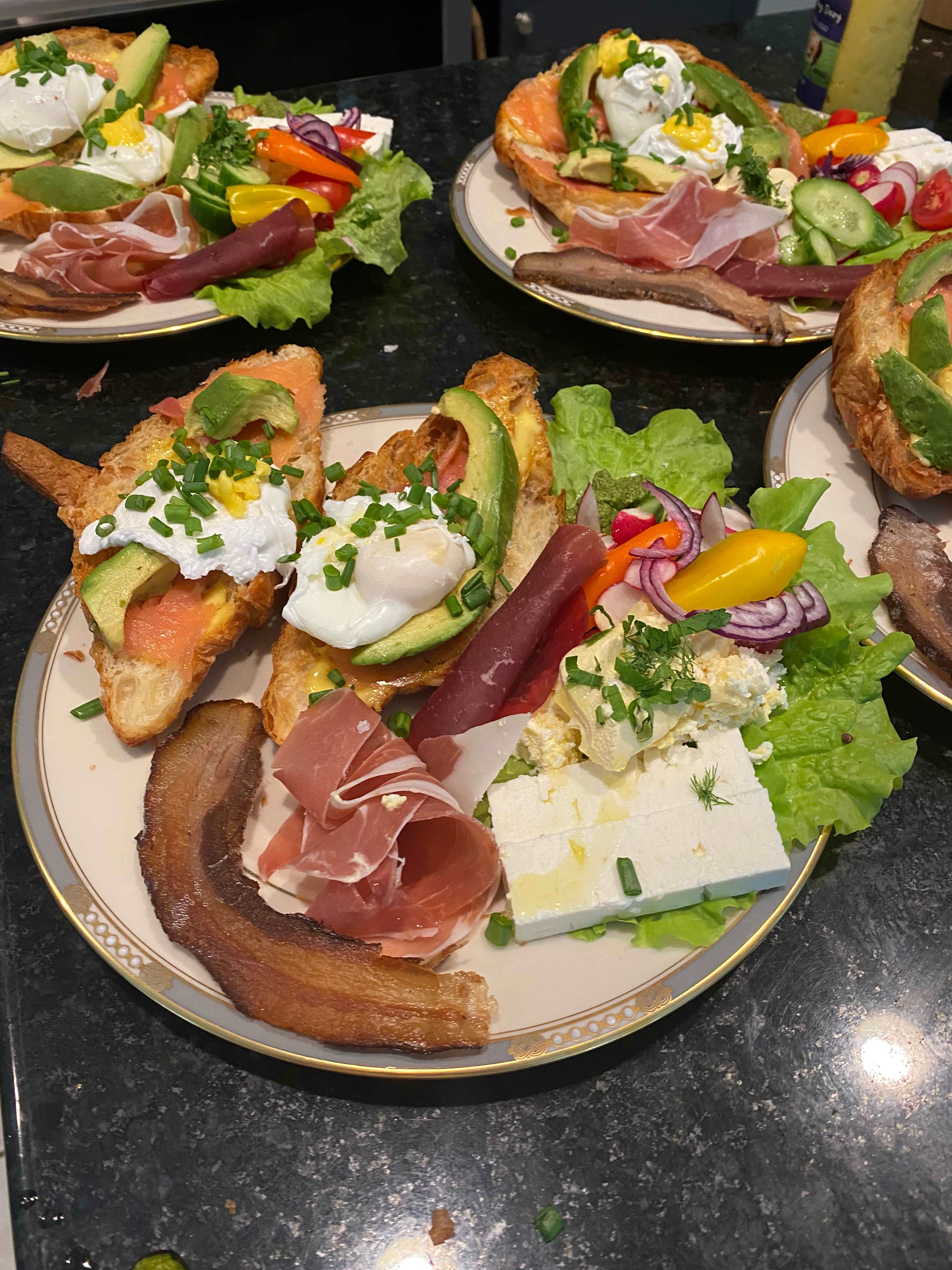 Brunch, lunch 