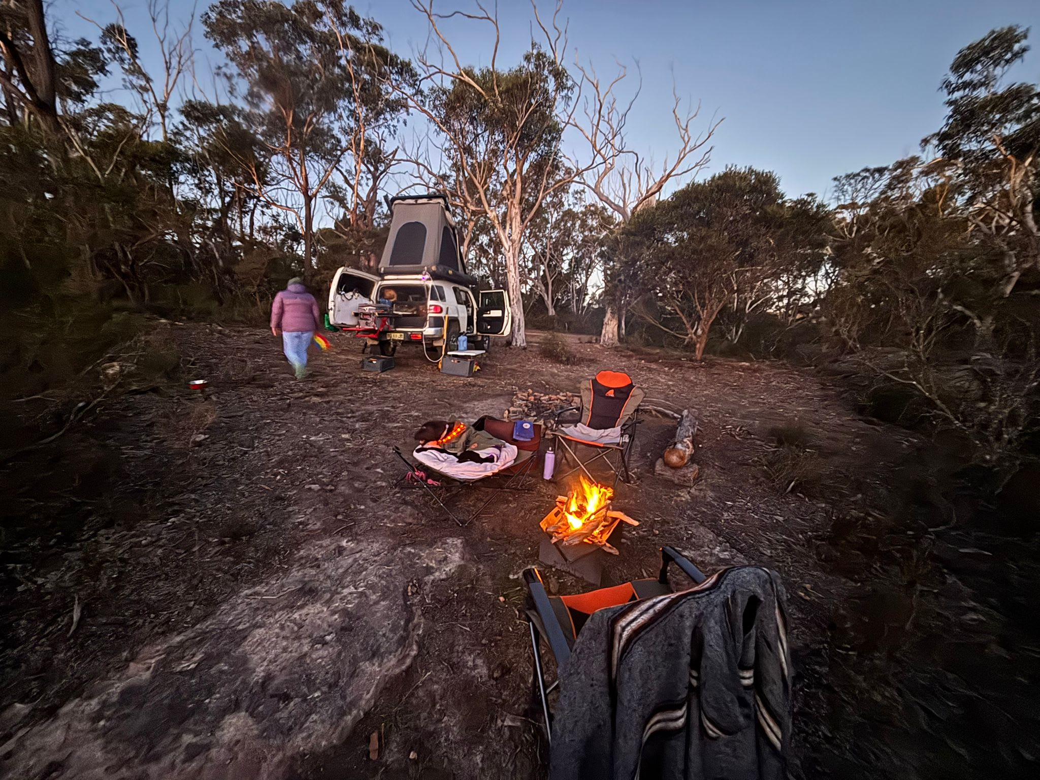 Sunset campsite 