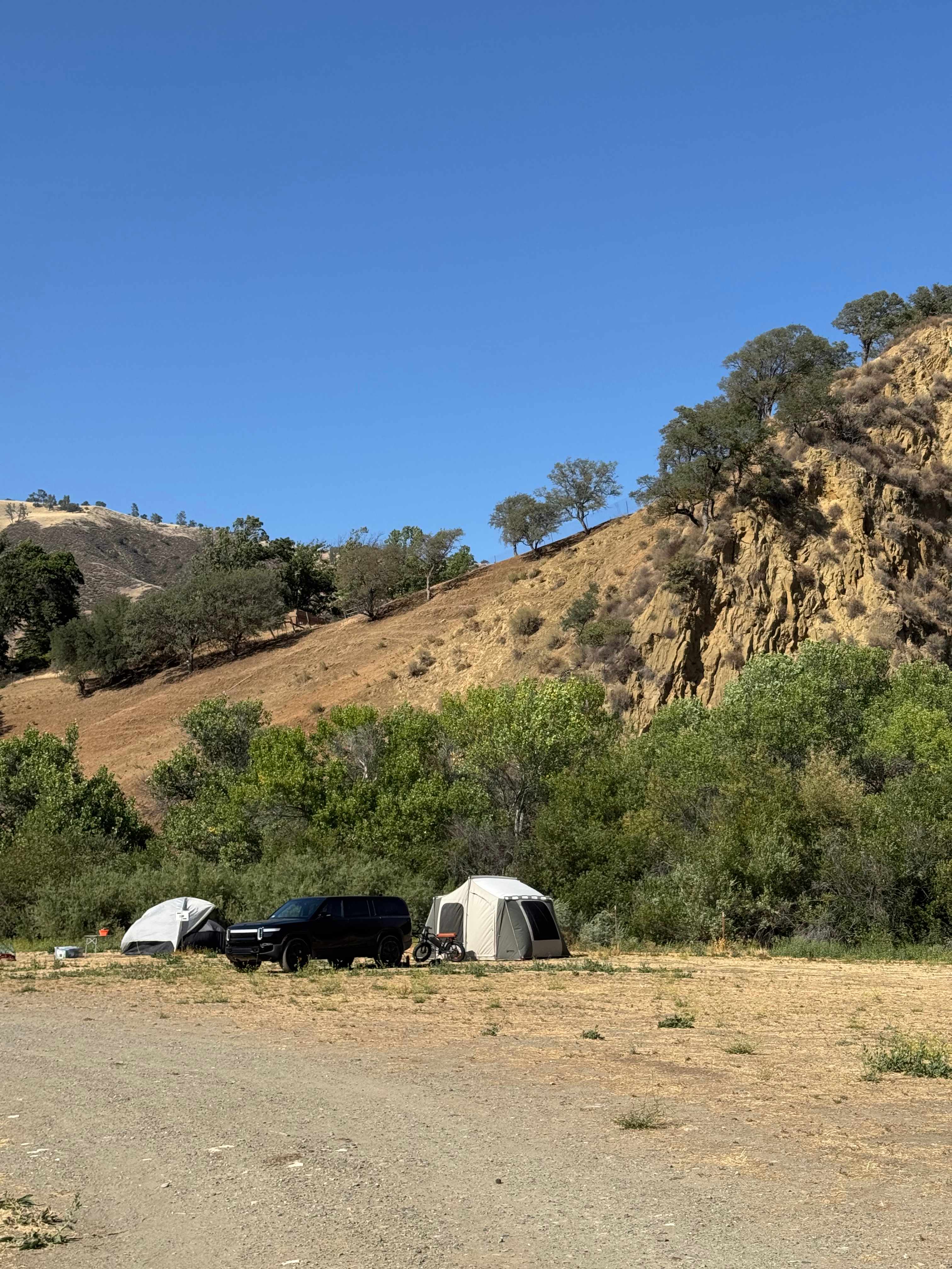 Camp near Pinnacles National Park