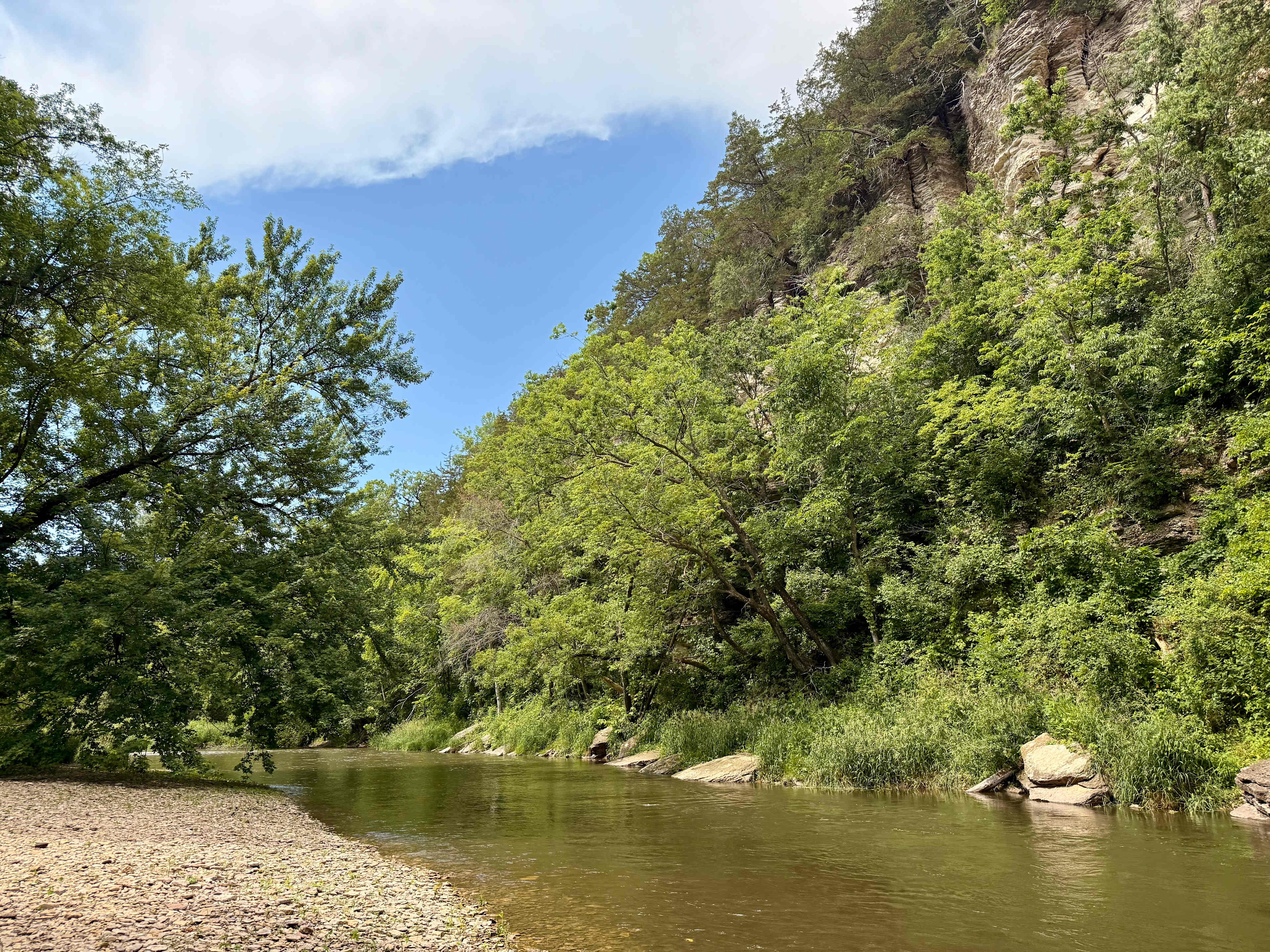 Bluff Hollow Camp on the Root River