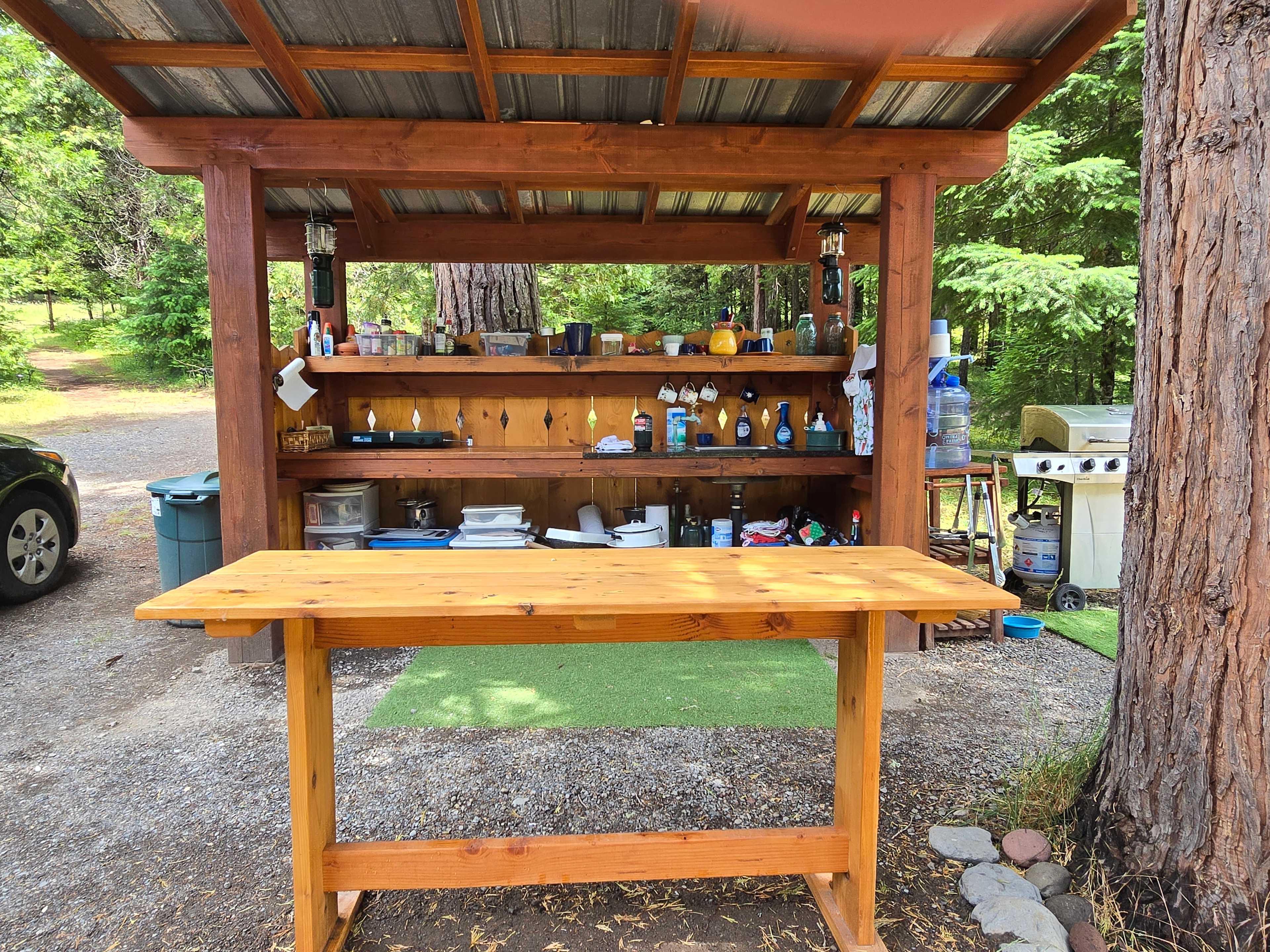 Where our wonderful meals were prepared 