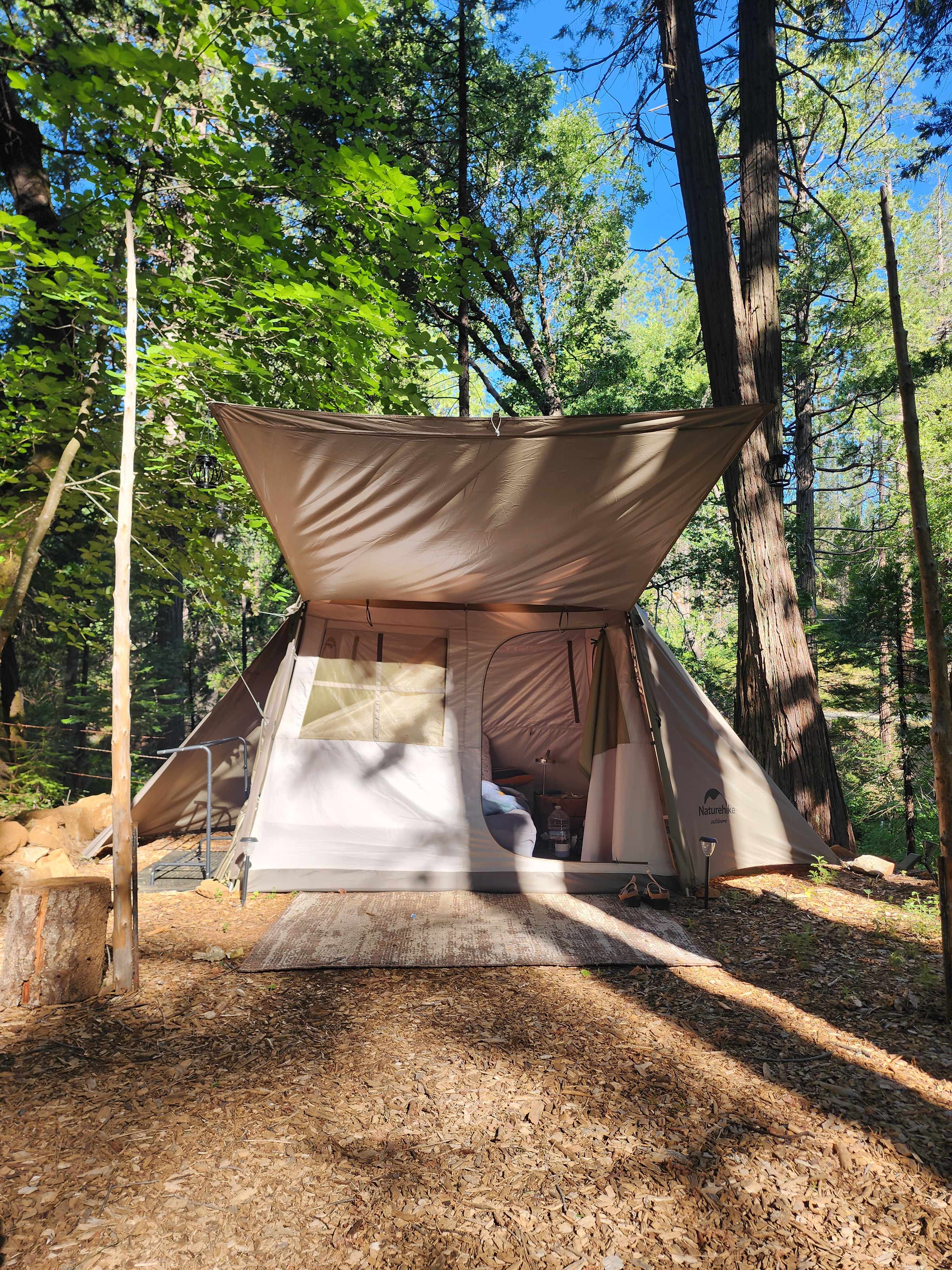 Comfort Camping on Love Creek