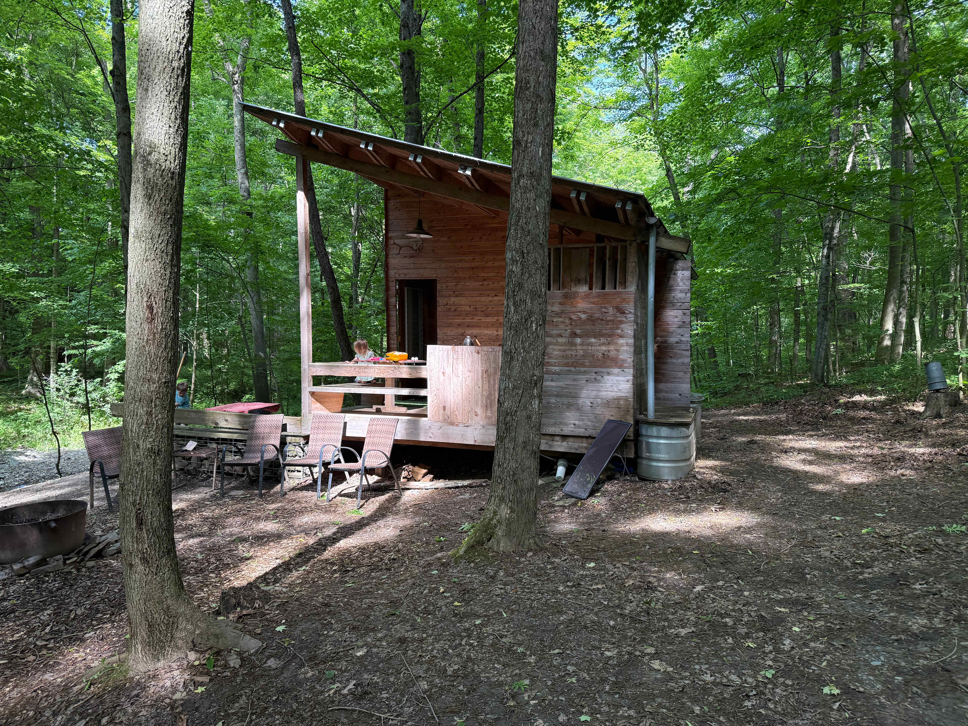 View of the cabin