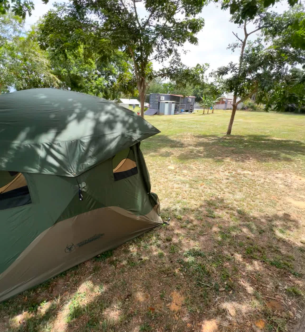 Finca Bienvenida campsite 