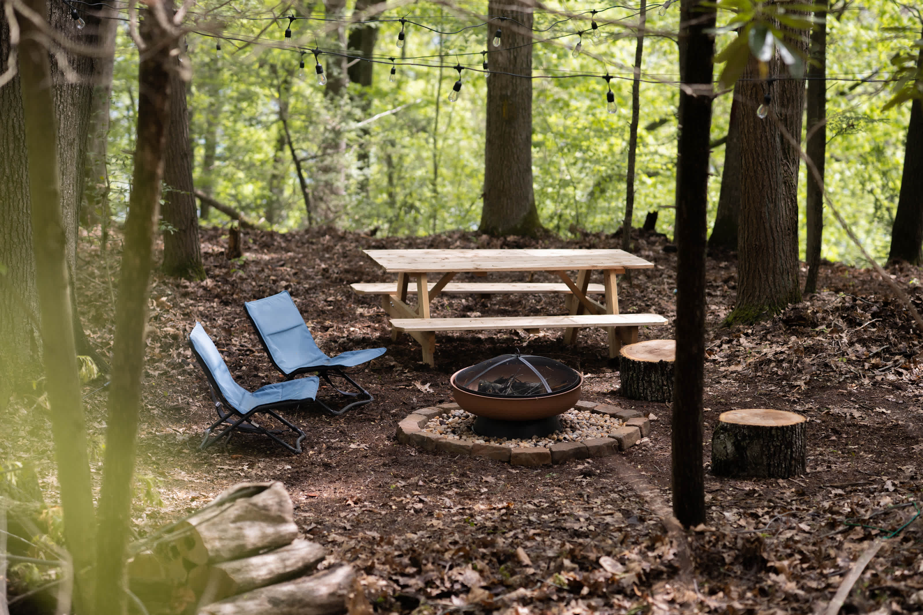 Camp Peak + Pine -- A Lakeside Nook