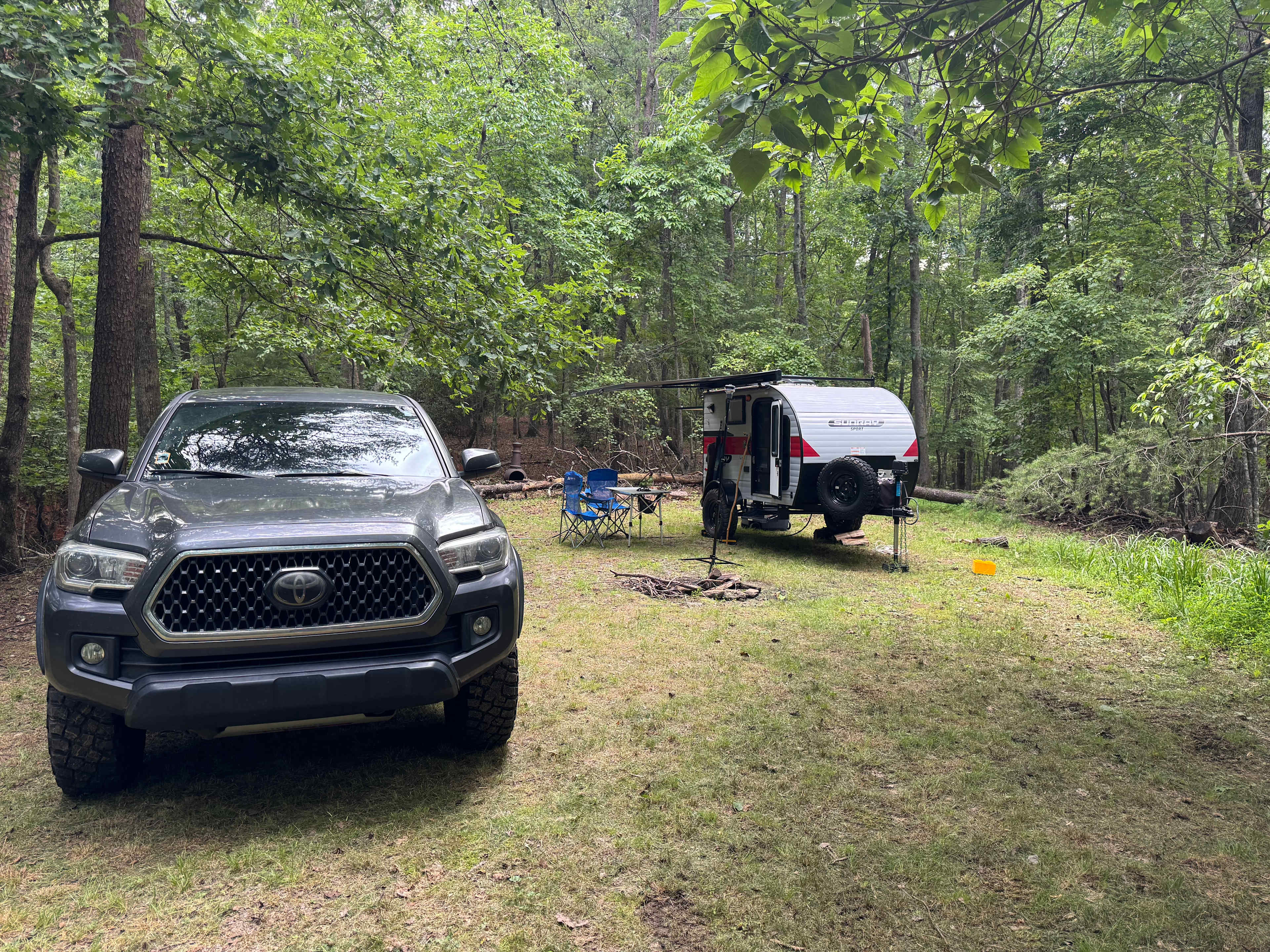 Wooded Camping at Pond