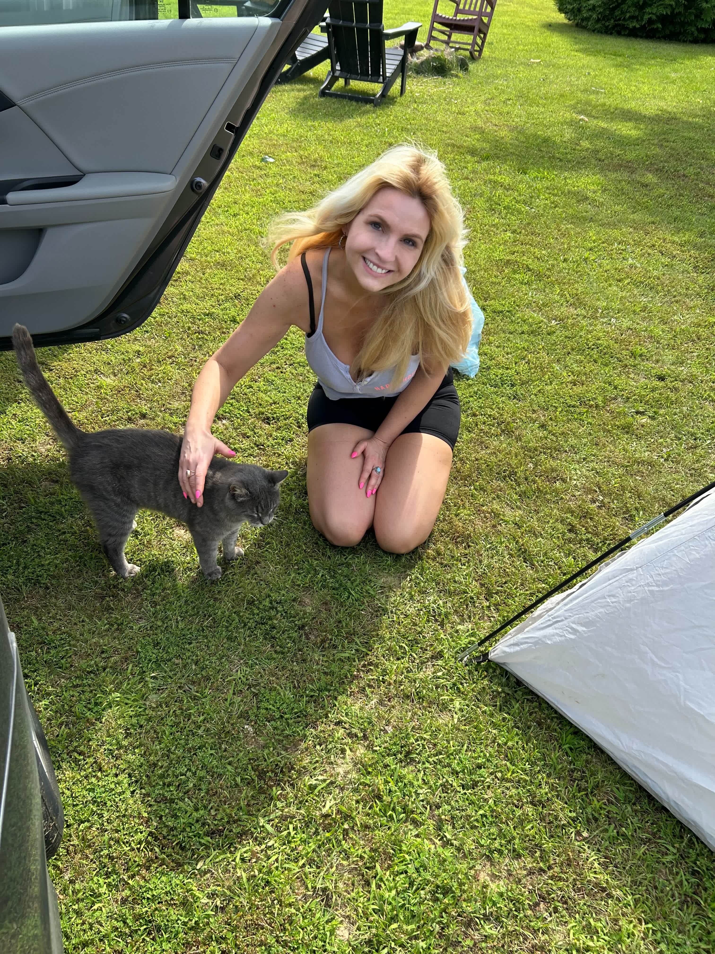 Saying our goodbyes to Melvin :)