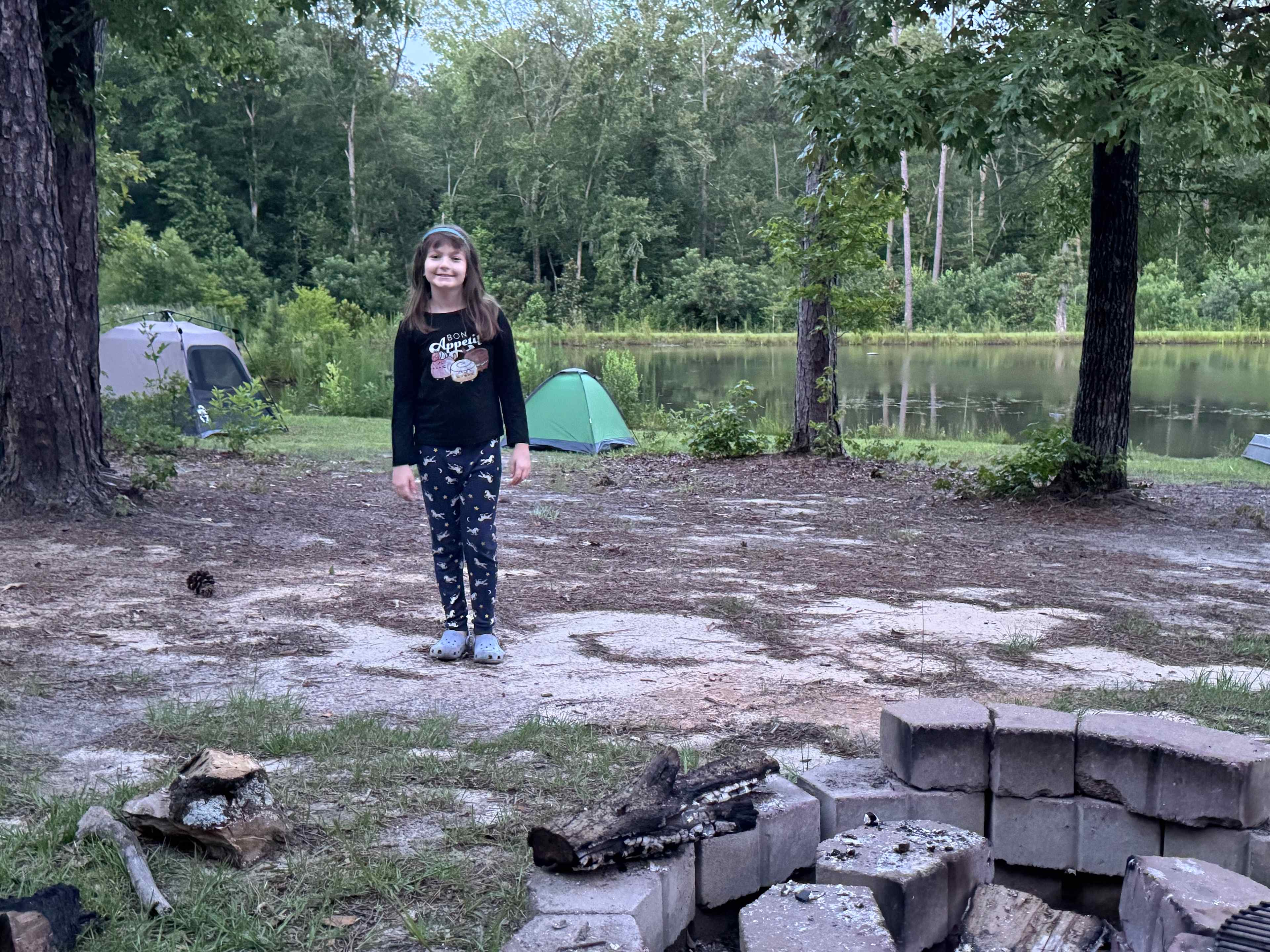 Camping on Pipers Pond