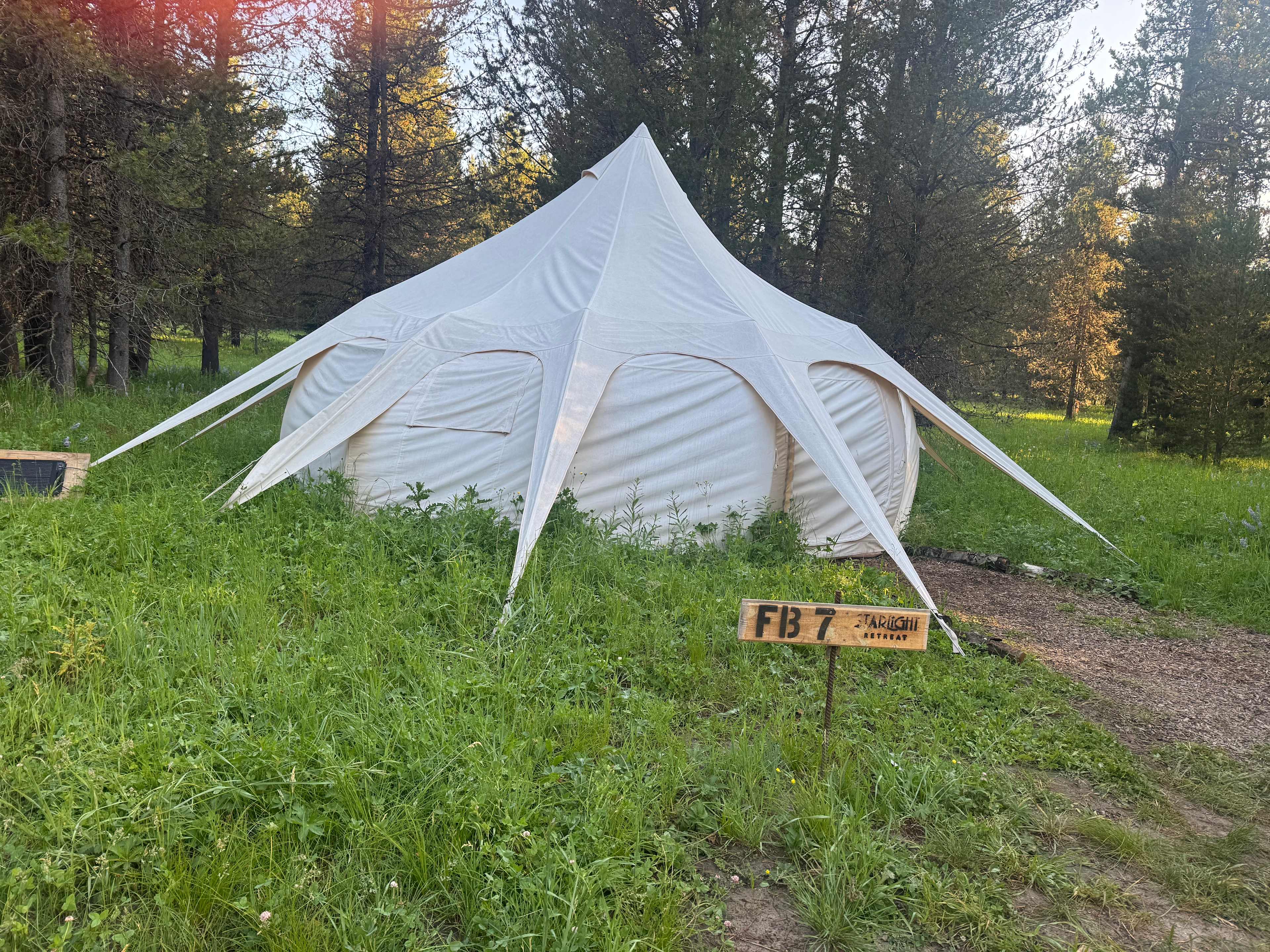 Glamping Tent! 