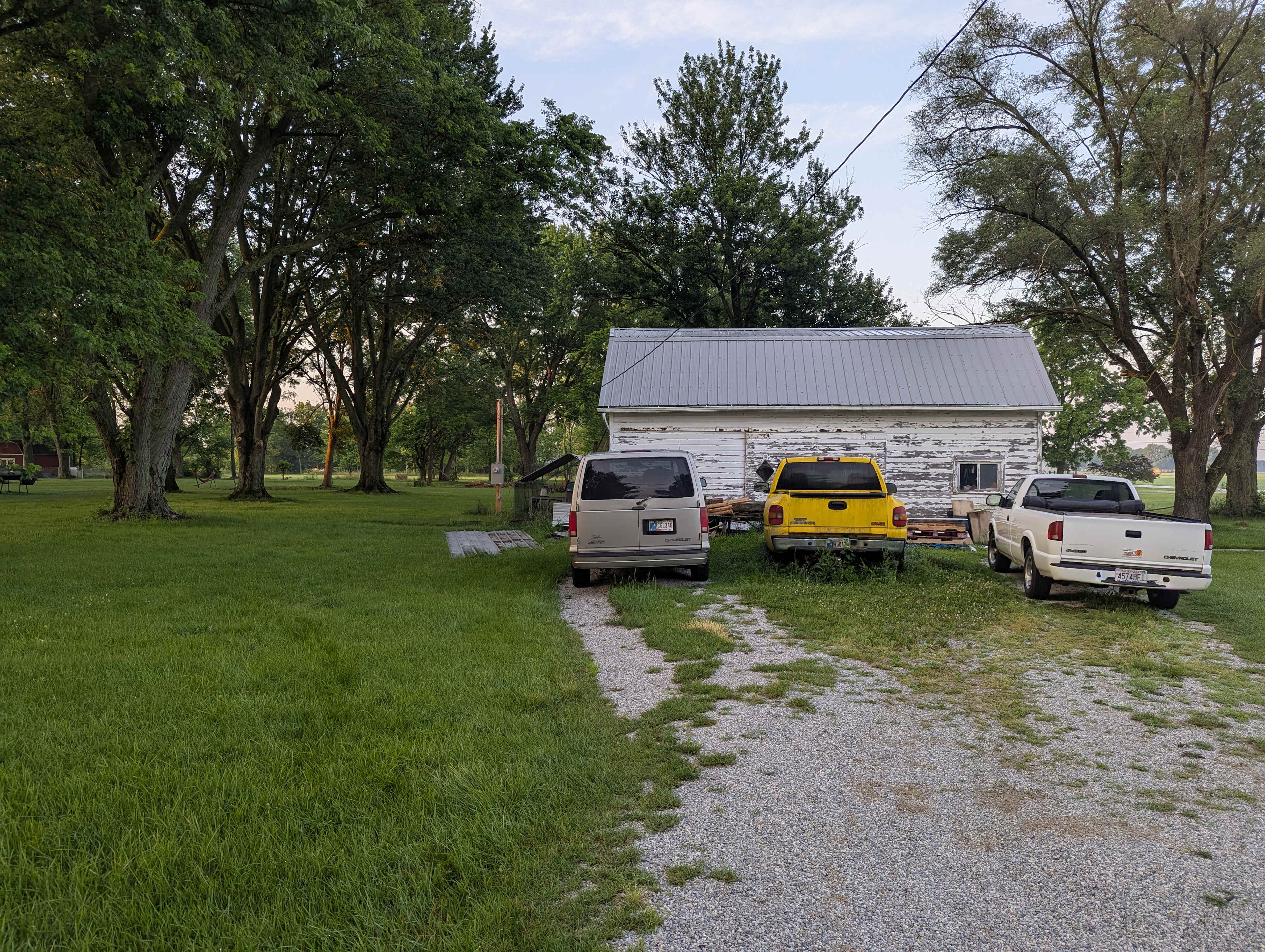 Our address is on Sandpike. Our driveway to the property is off 9th Street.
