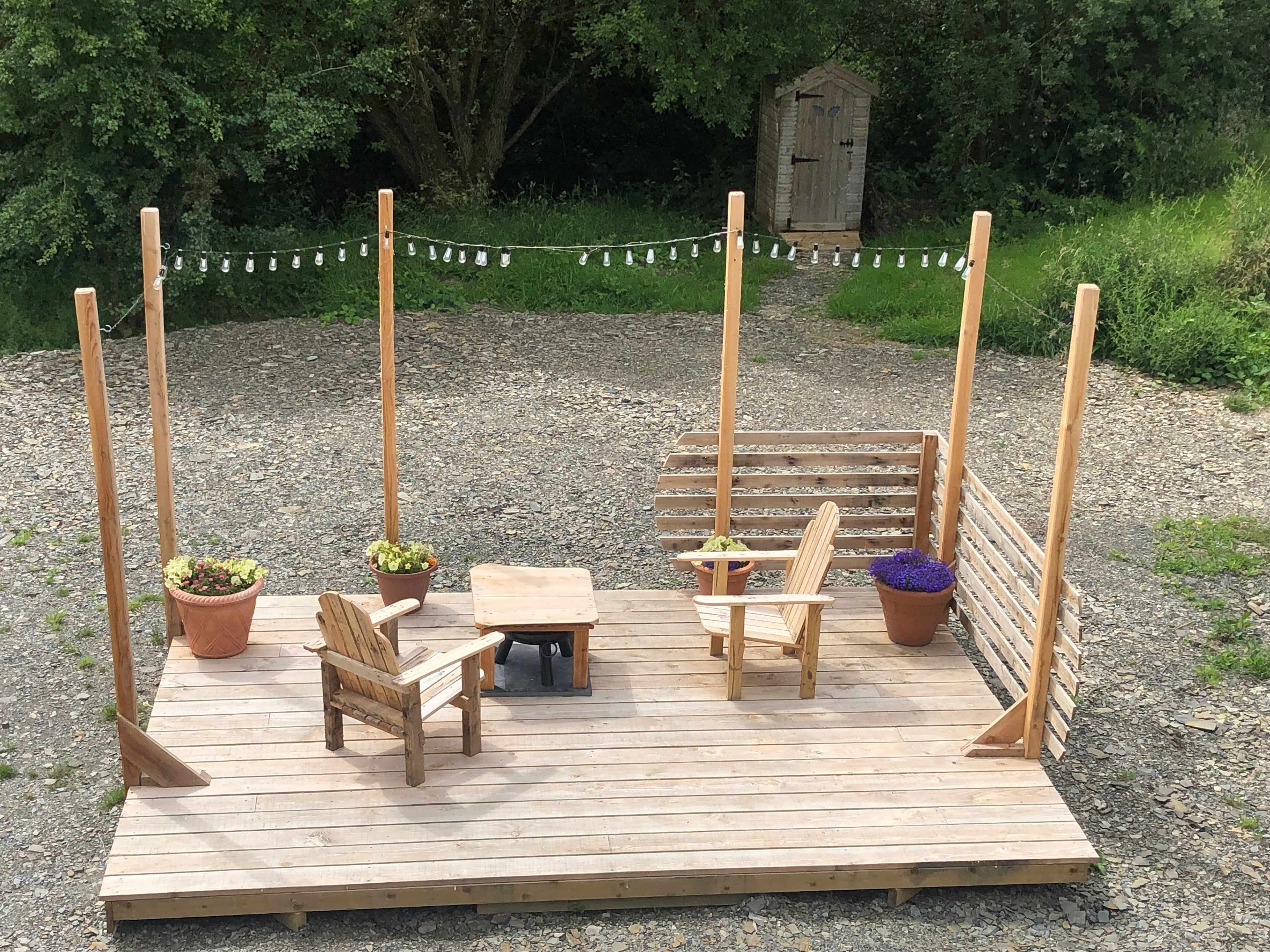 Ffosygrafel Isaf Camping