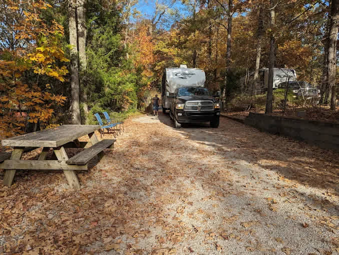 Campground at Barnes Crossing