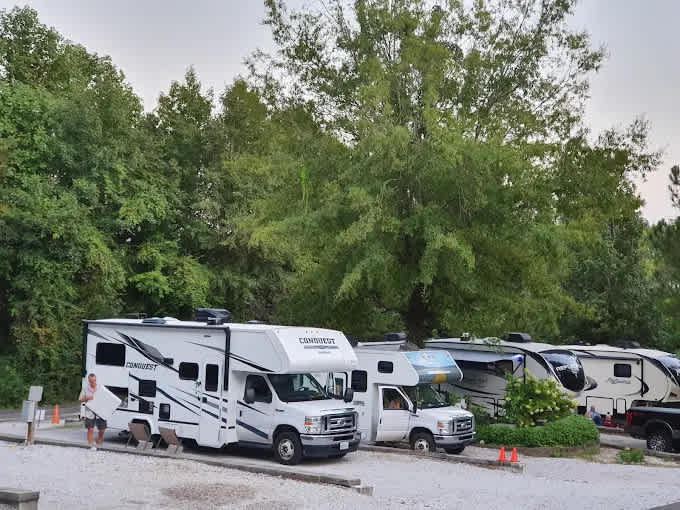 Campground at Barnes Crossing
