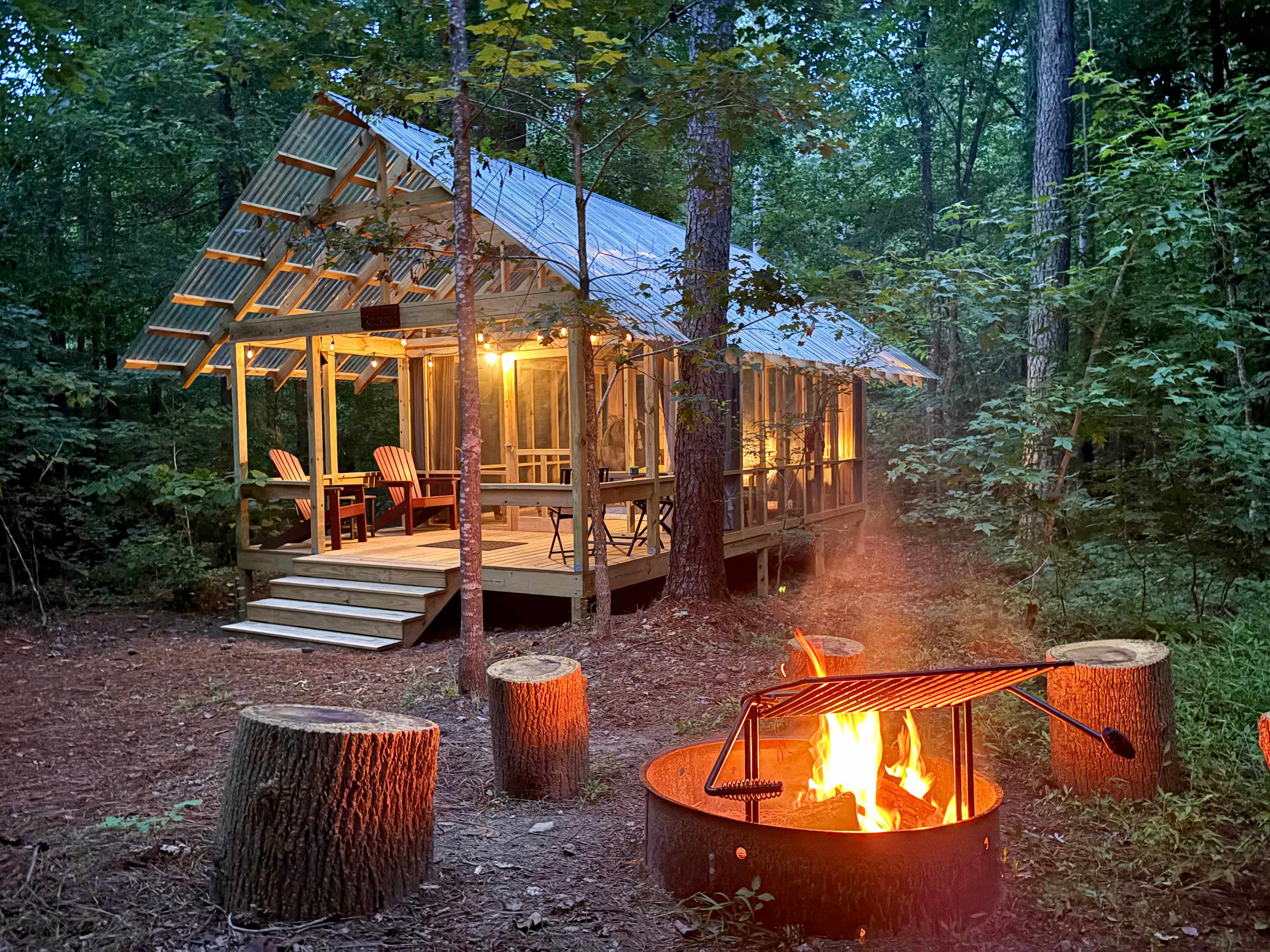 Kerr Lake Glamping at Holly Forest