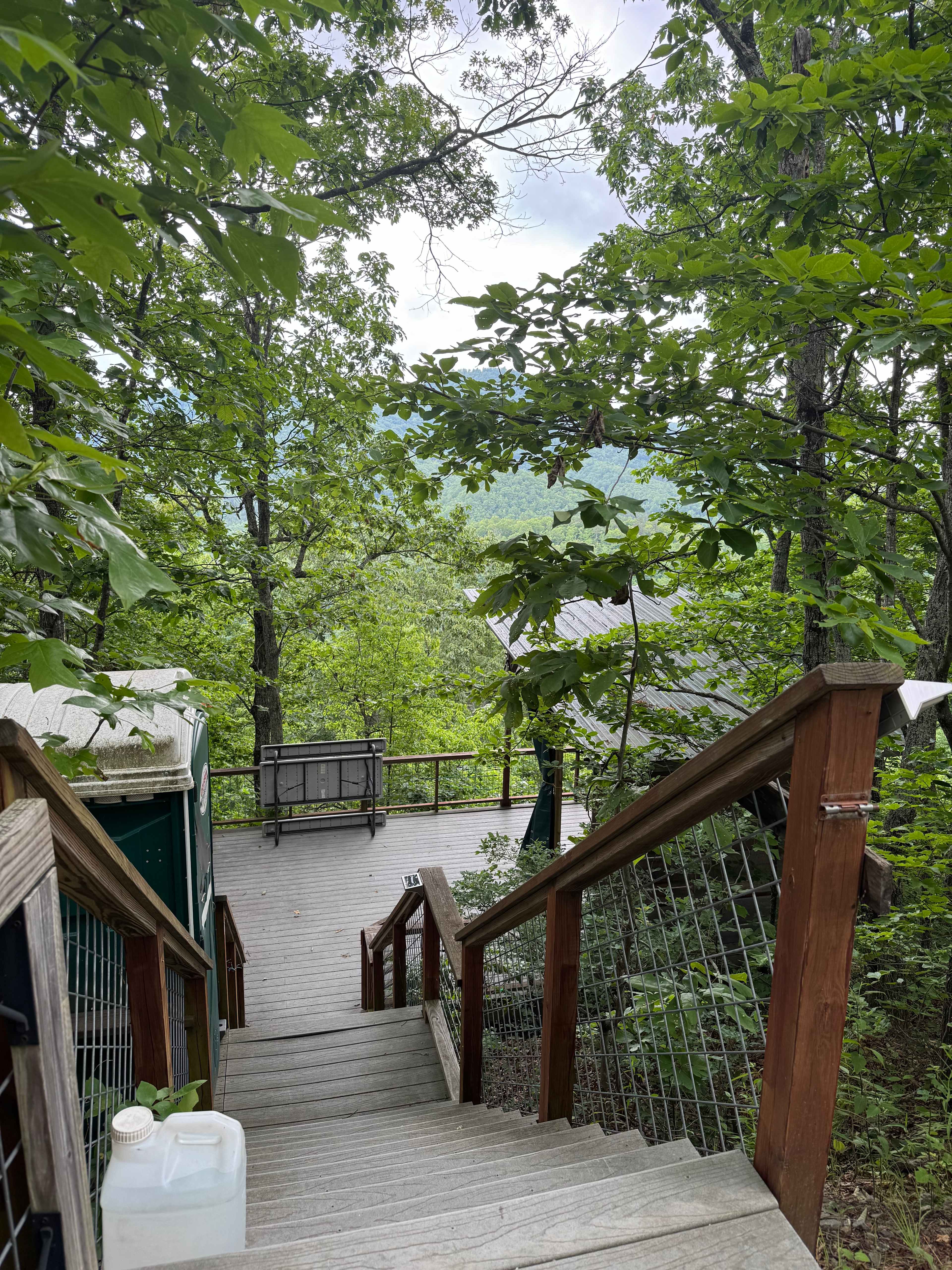Above the Fray Glamping, Black Mtn.