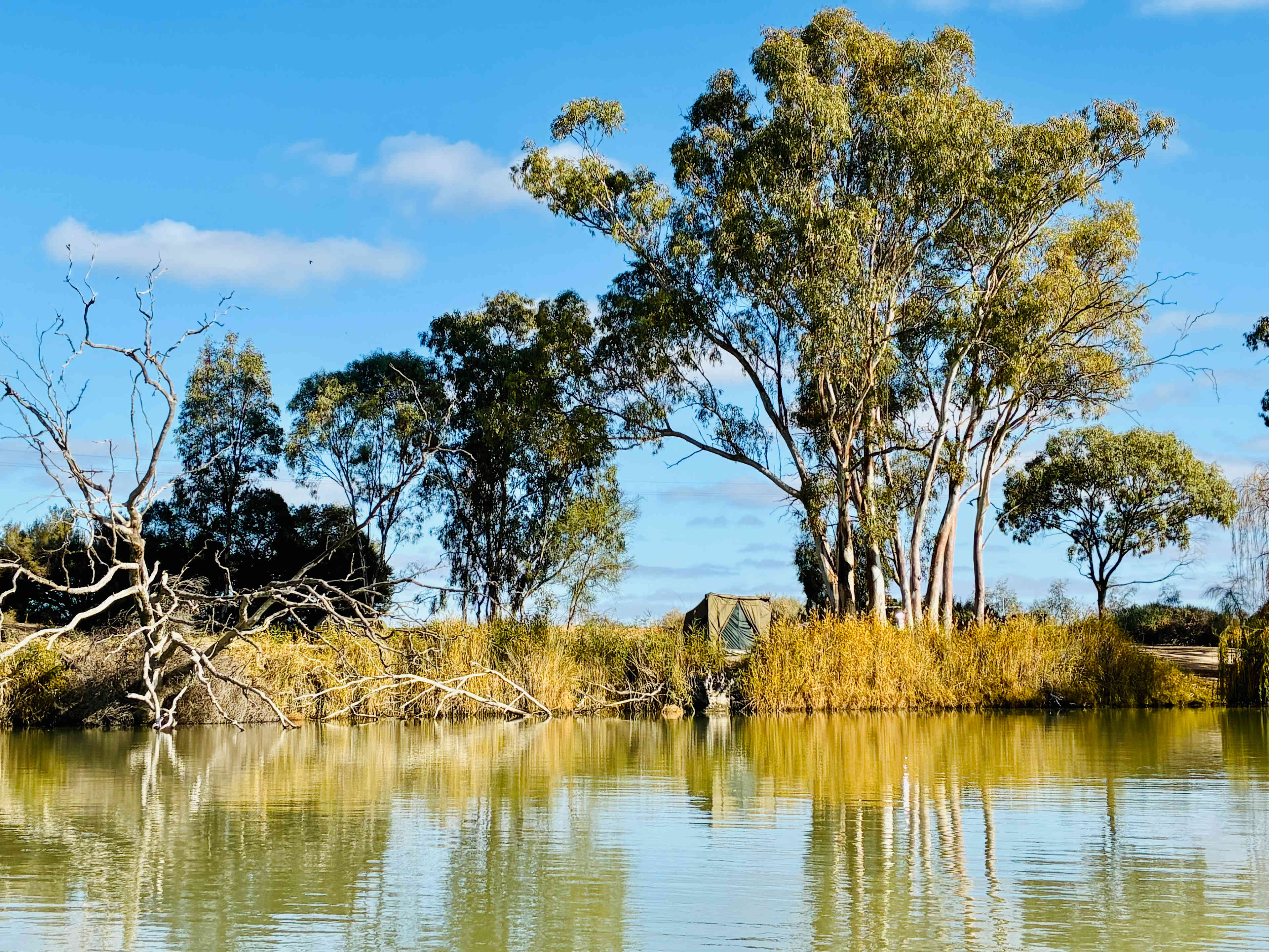 Secluded exclusive river campsite