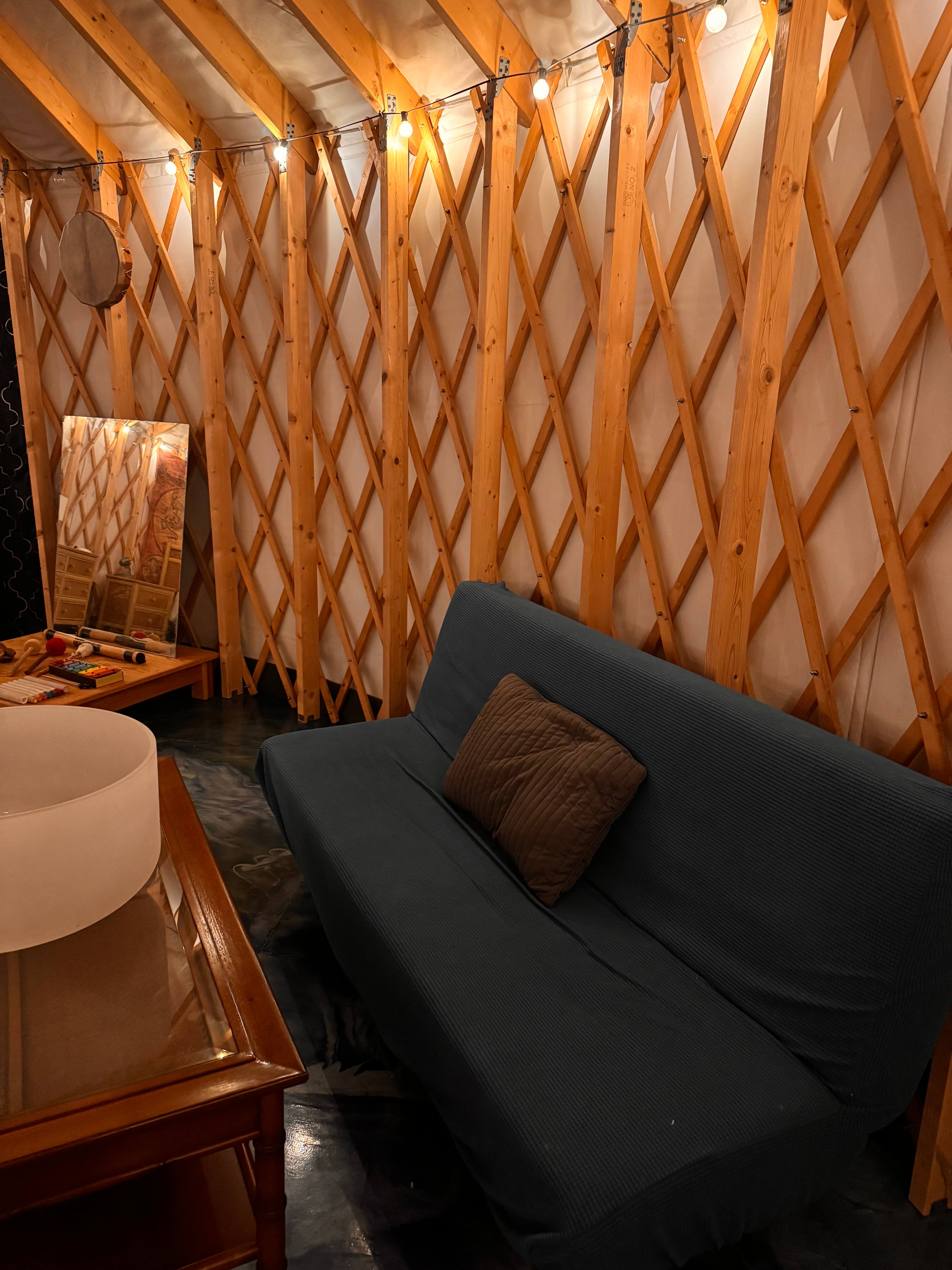 Yurt Glamping Nature in the City