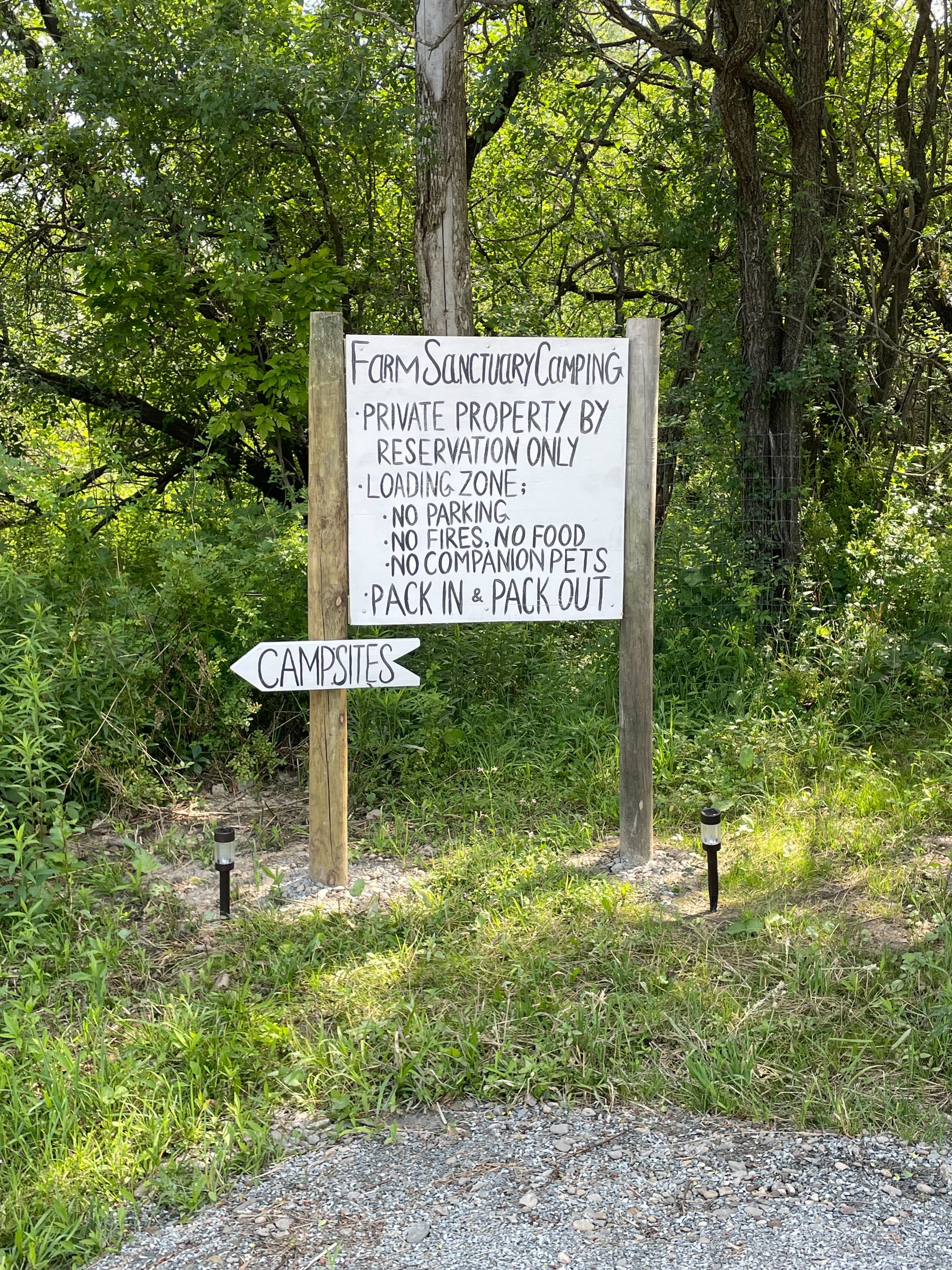 Rustic Vegan Camping Farm Sanctuary
