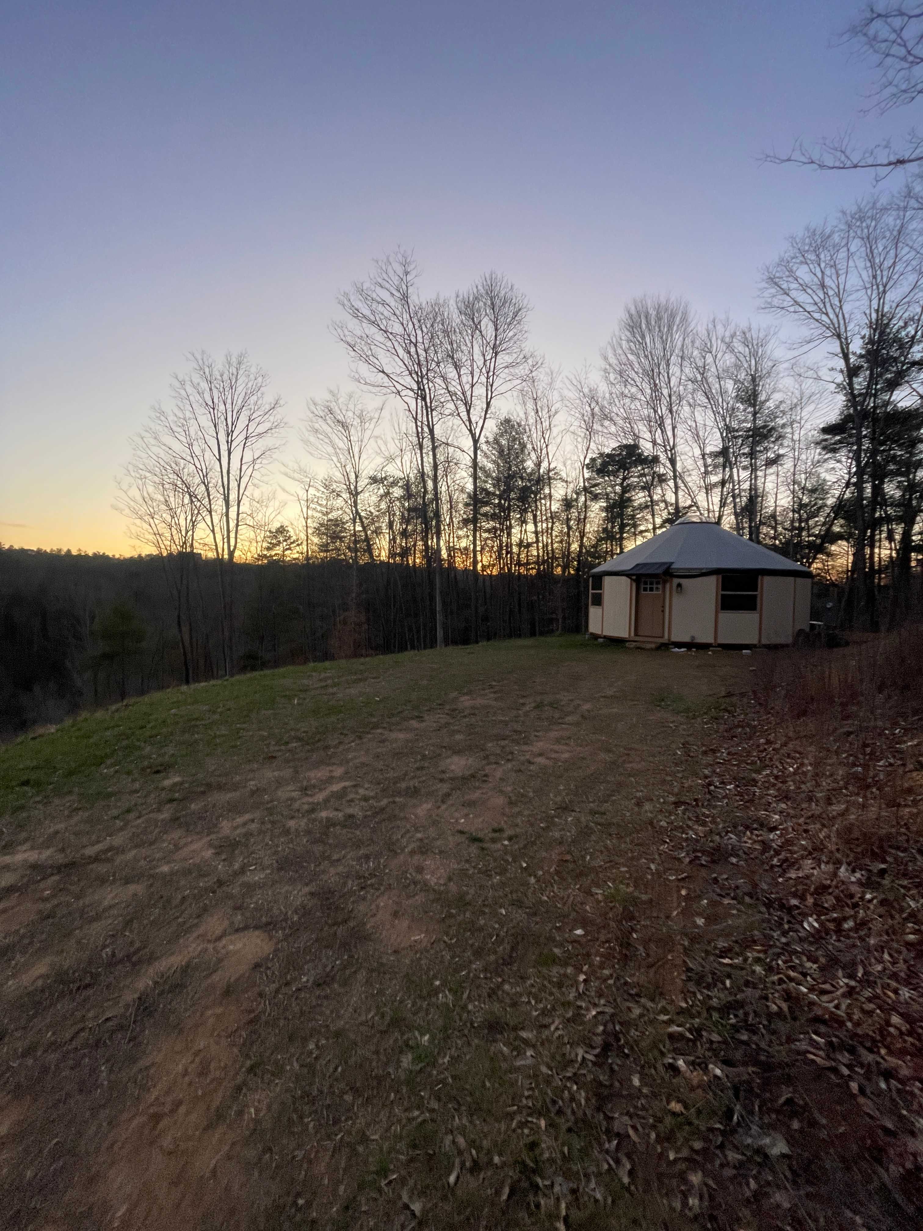 Forestside Yurt Near Marshall