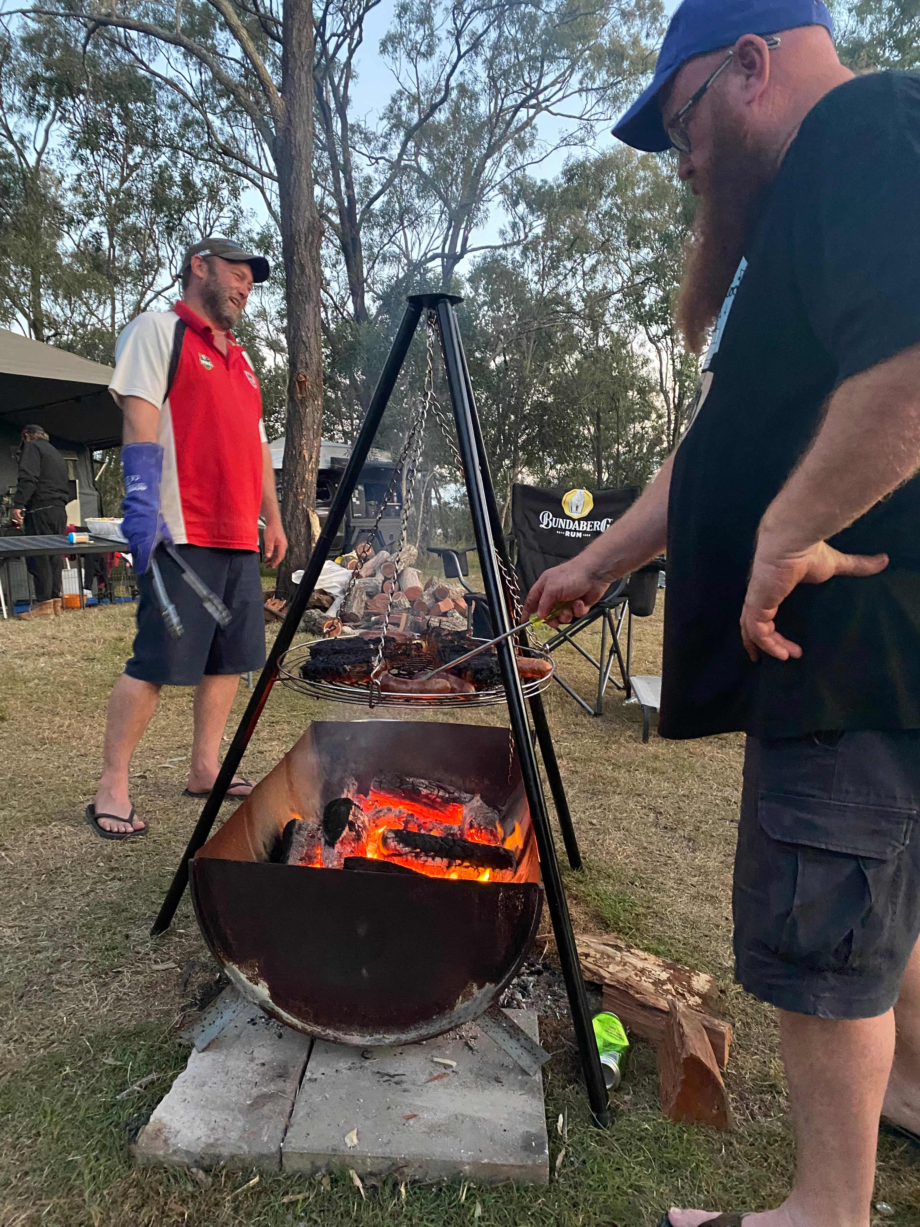 All hands on deck for dinner