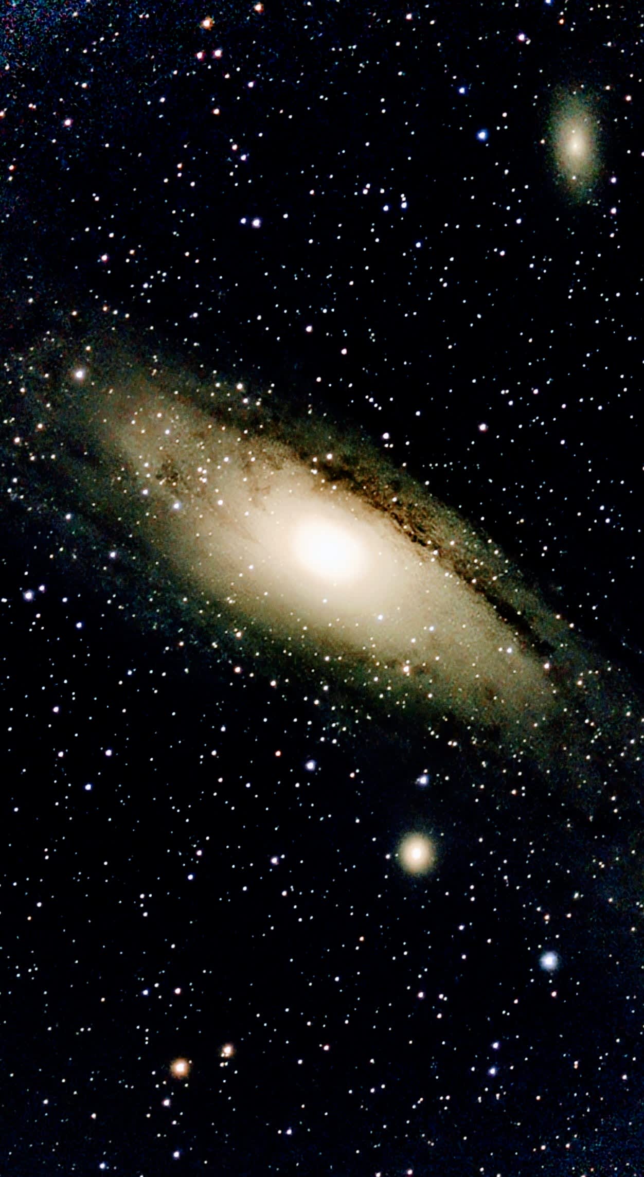 Andromeda Galaxy and friends.