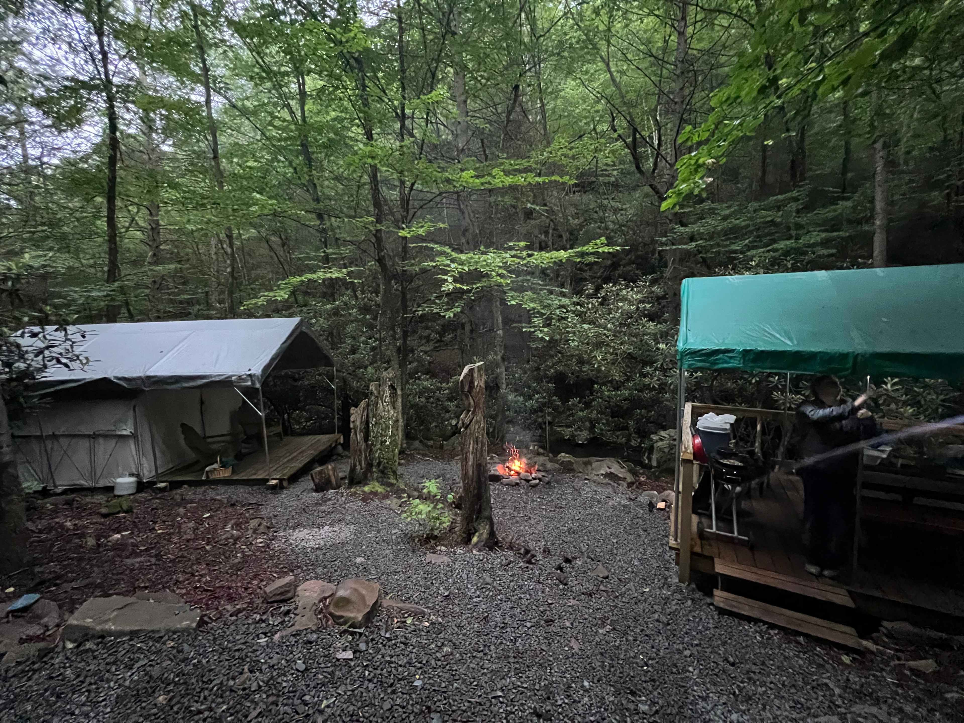 Camp Dietrich on Bear Creek