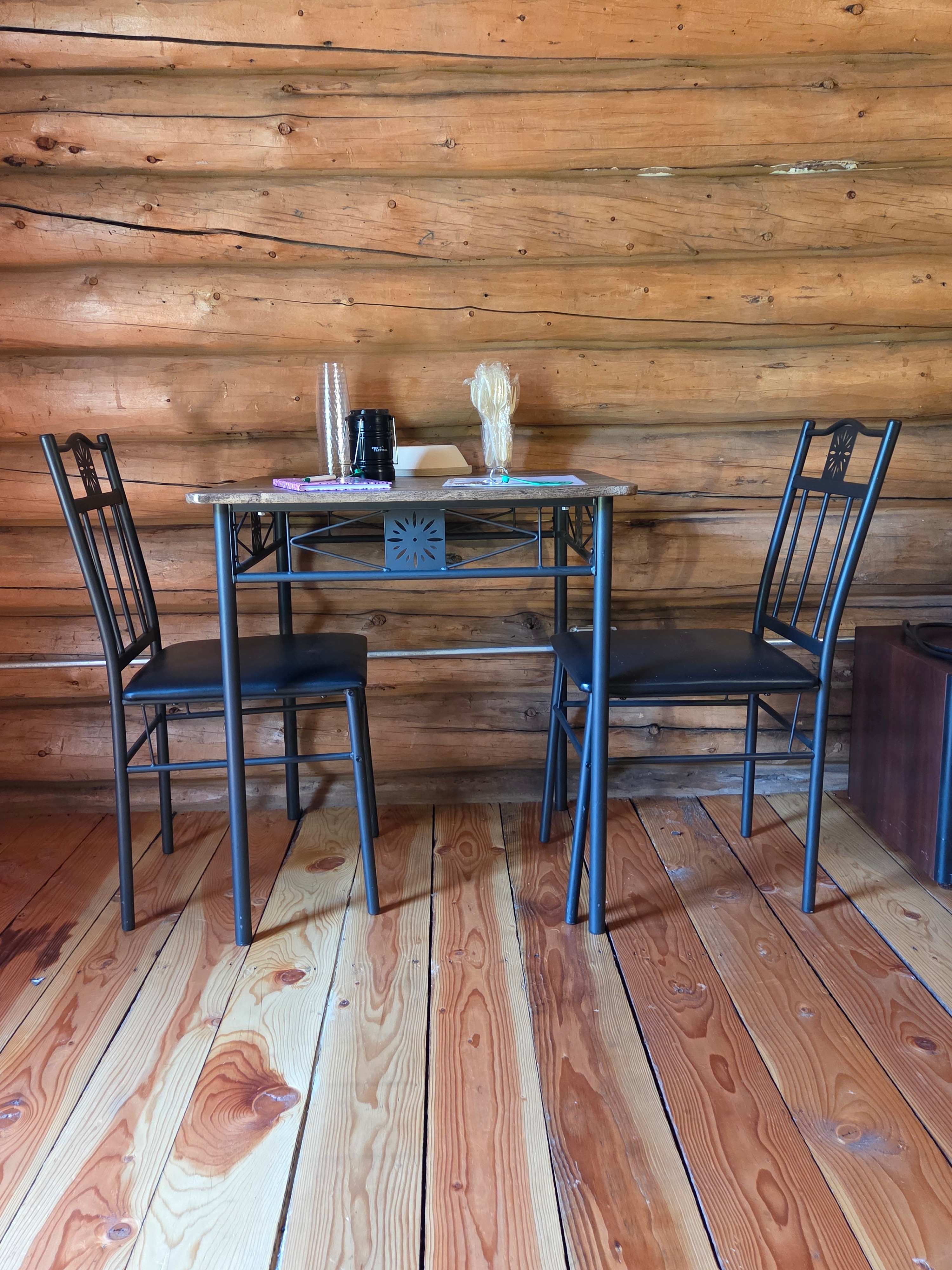 Table and chairs