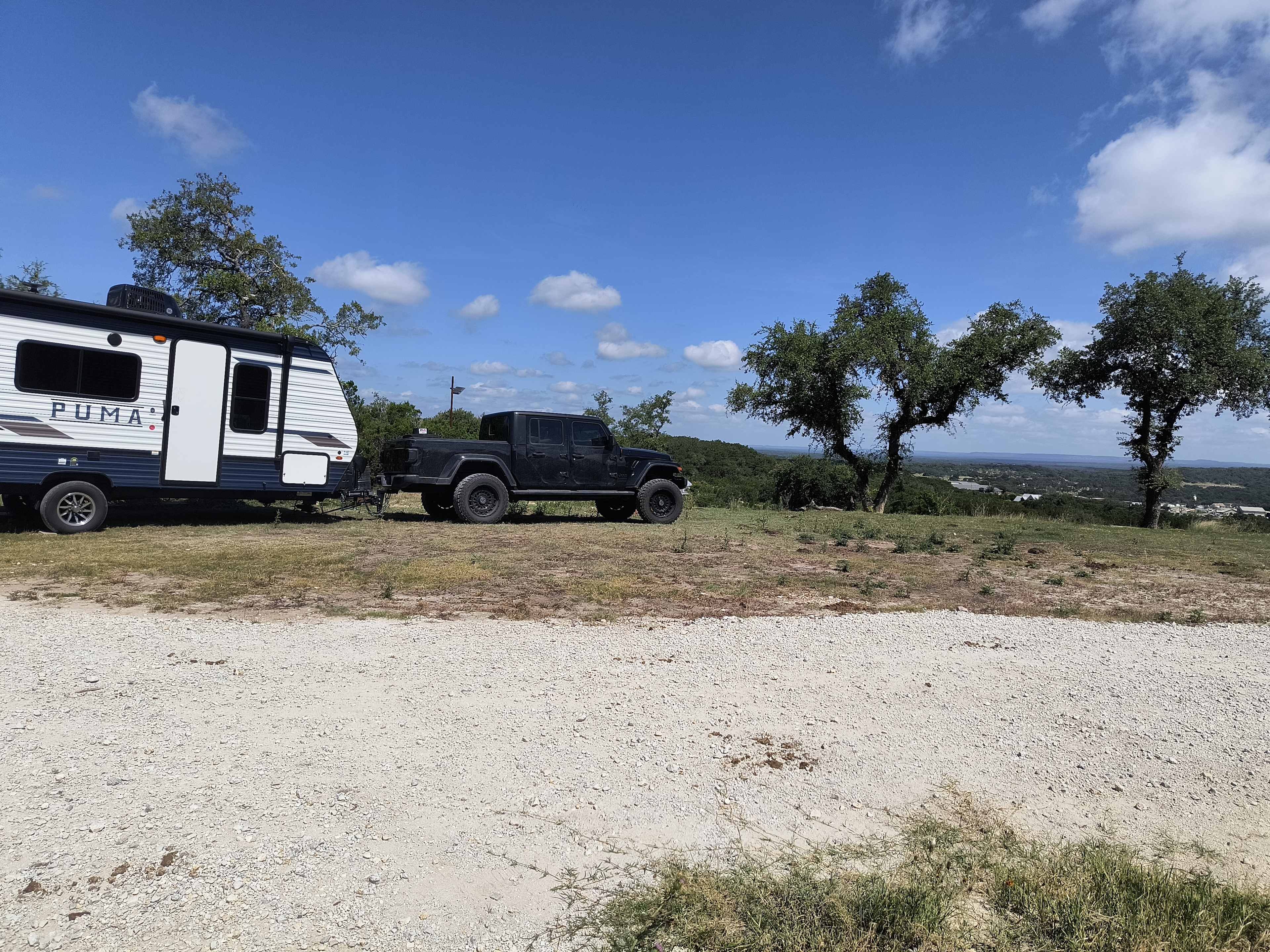 Secluded, great hill country views