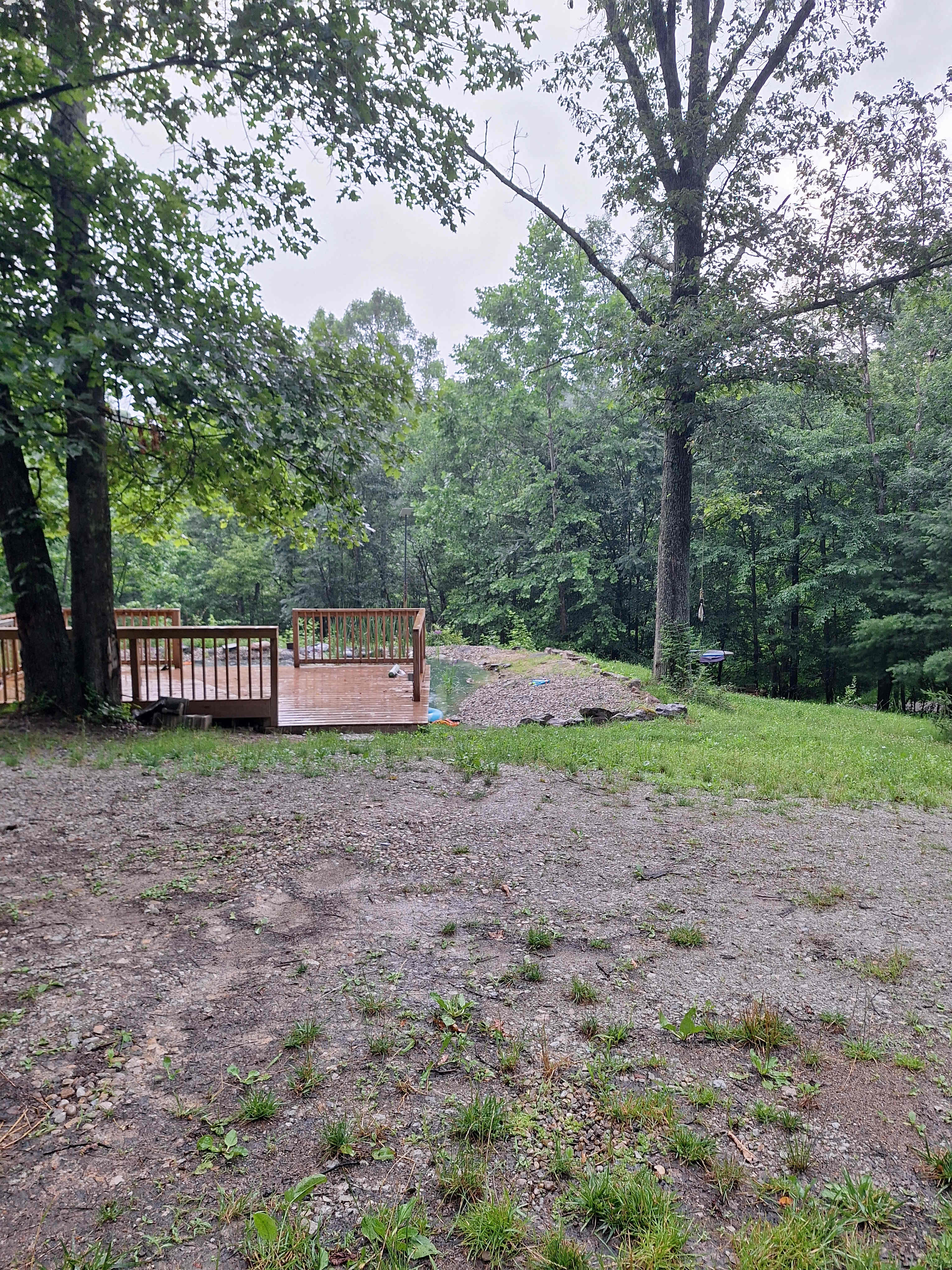 Rain does not stop us.