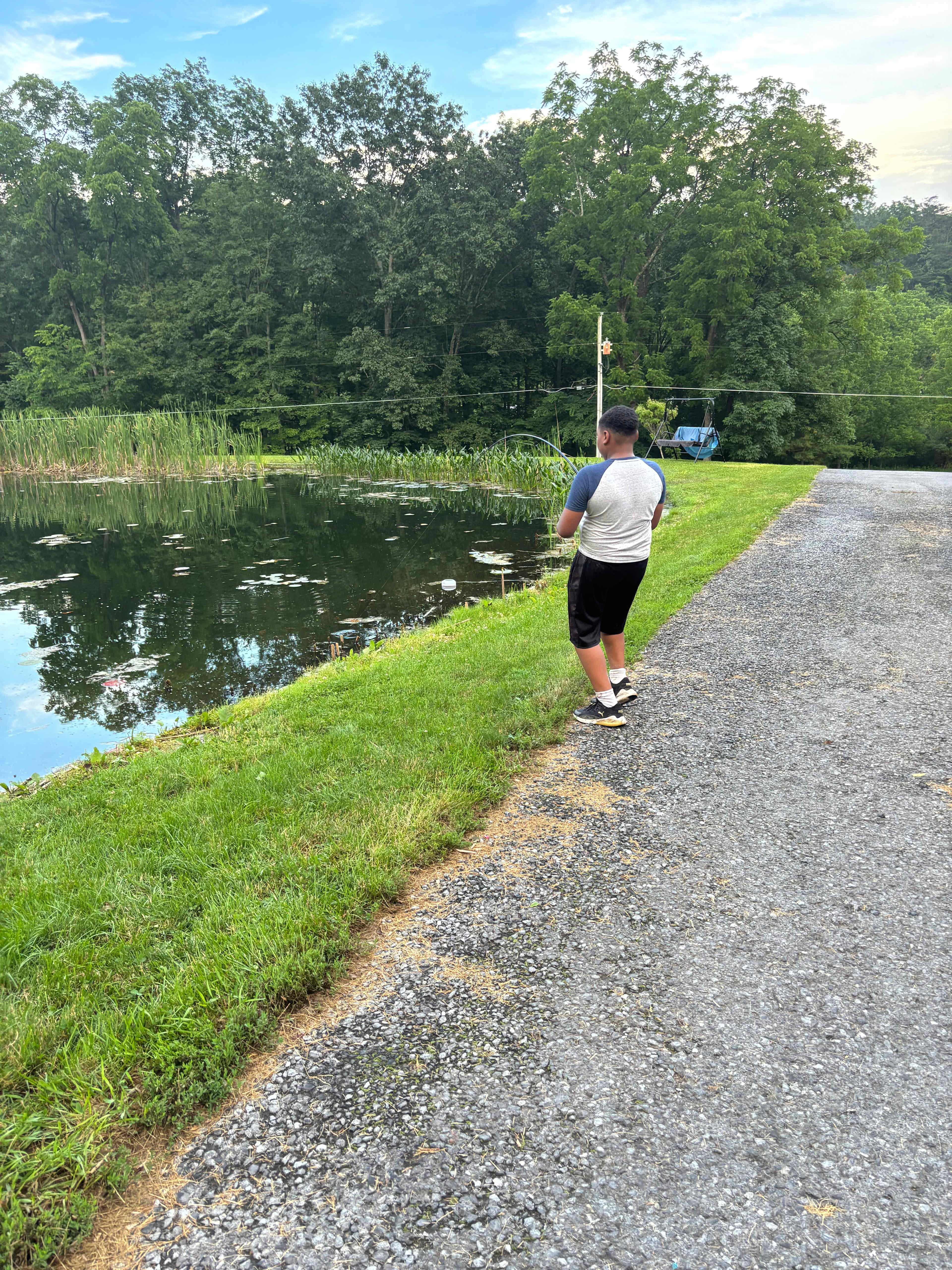 Great pond that they are gracious to share with guests! 