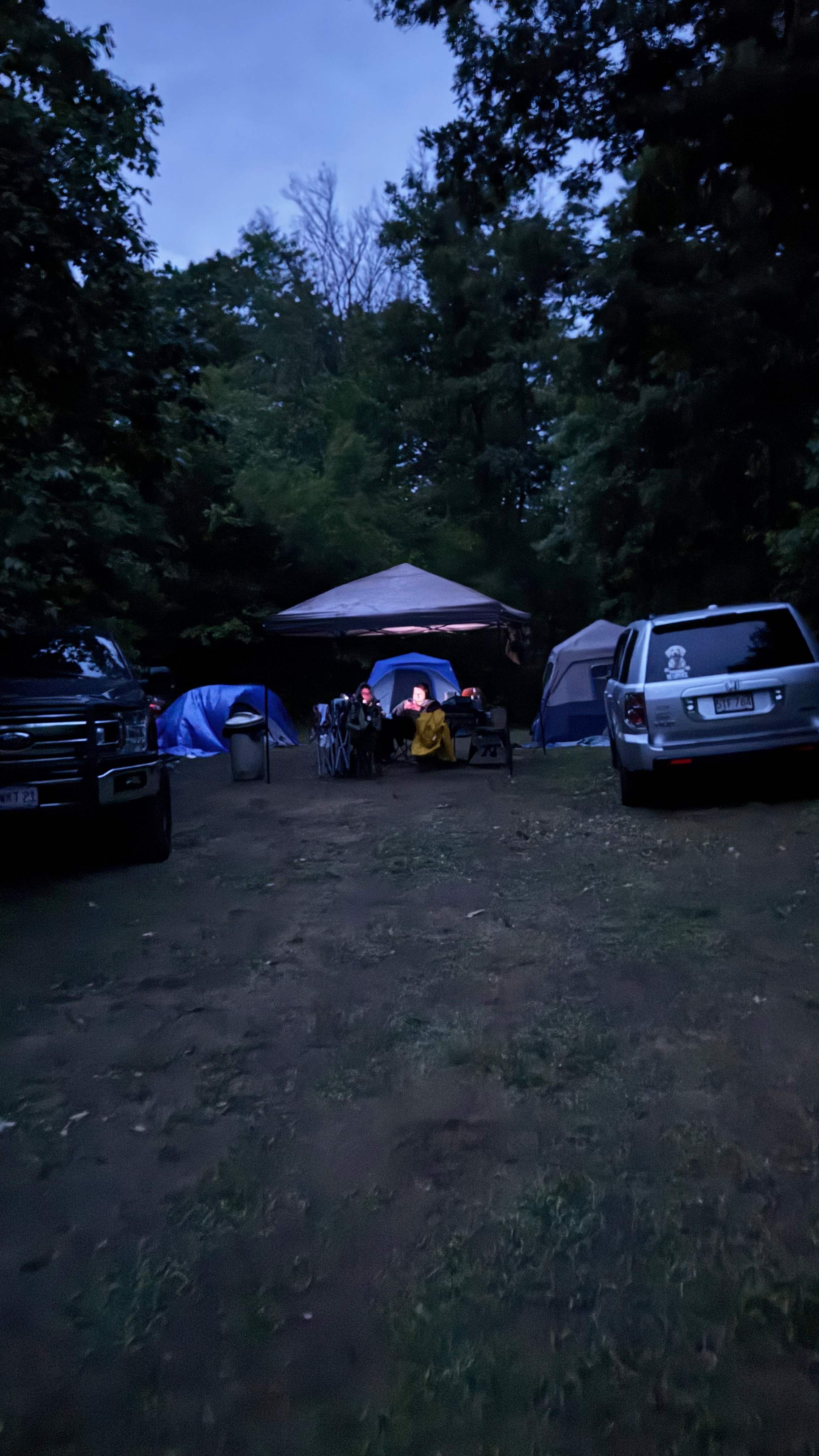 Campers Welcome to The Wolf Swamp.
