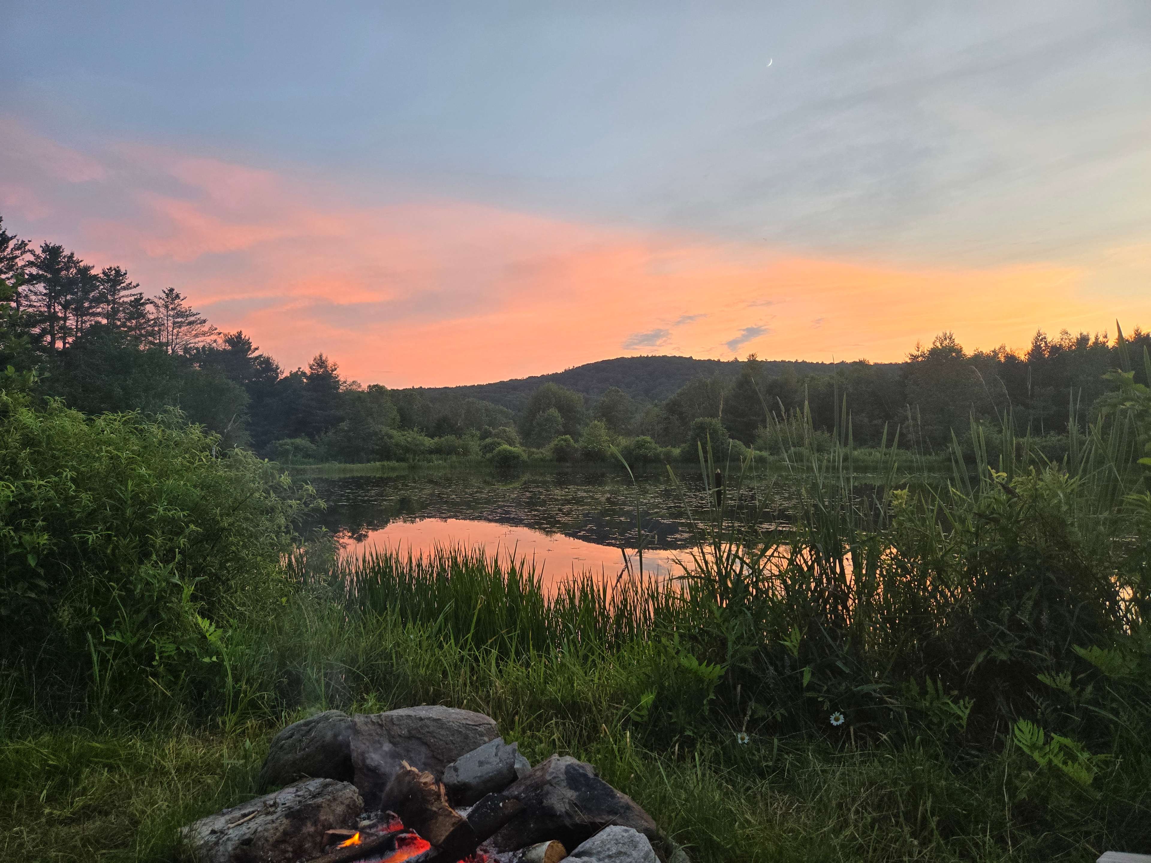 Glamp site Sunset